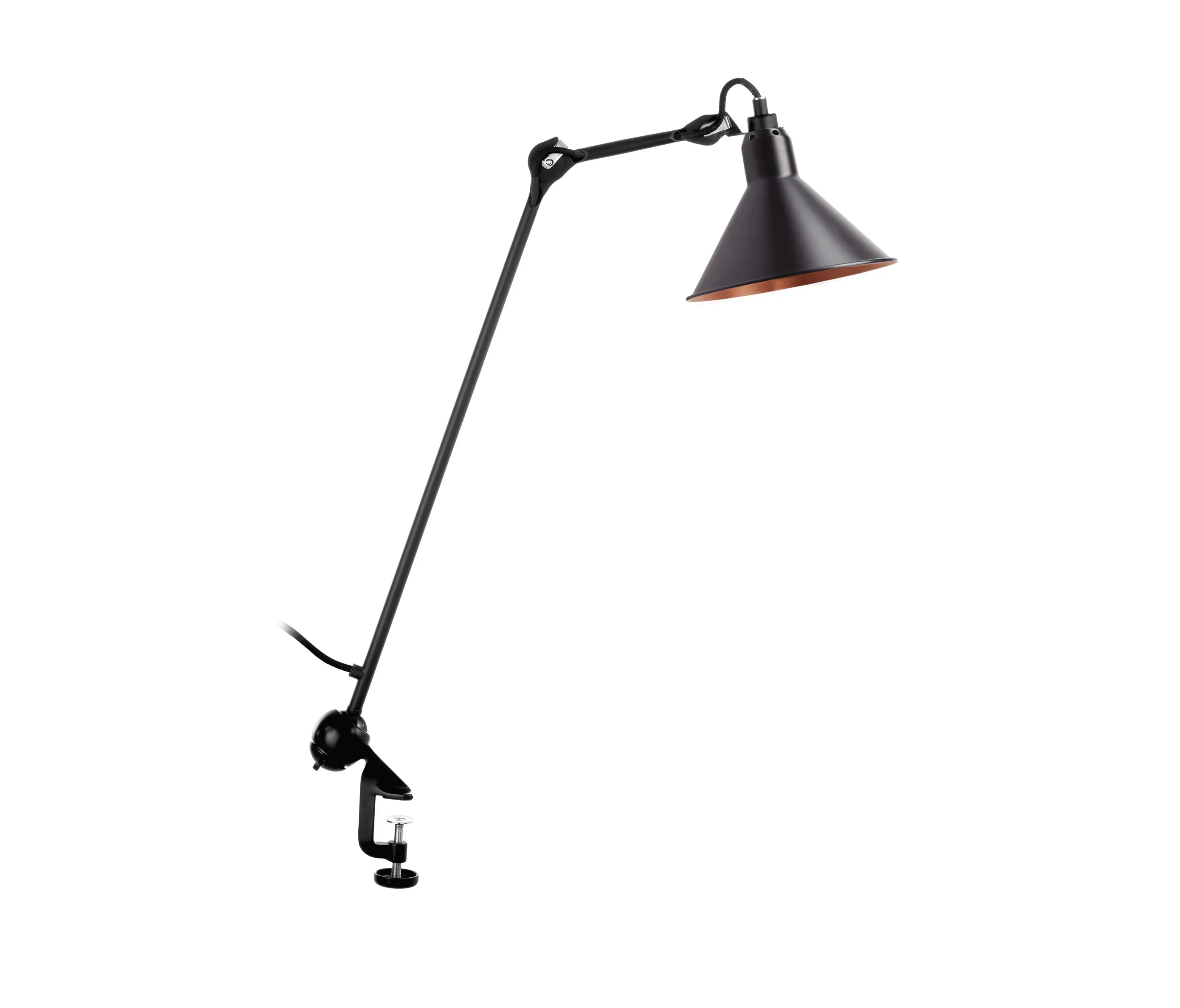 DCW éditions - LAMPE GRAS - N°201 black/copper