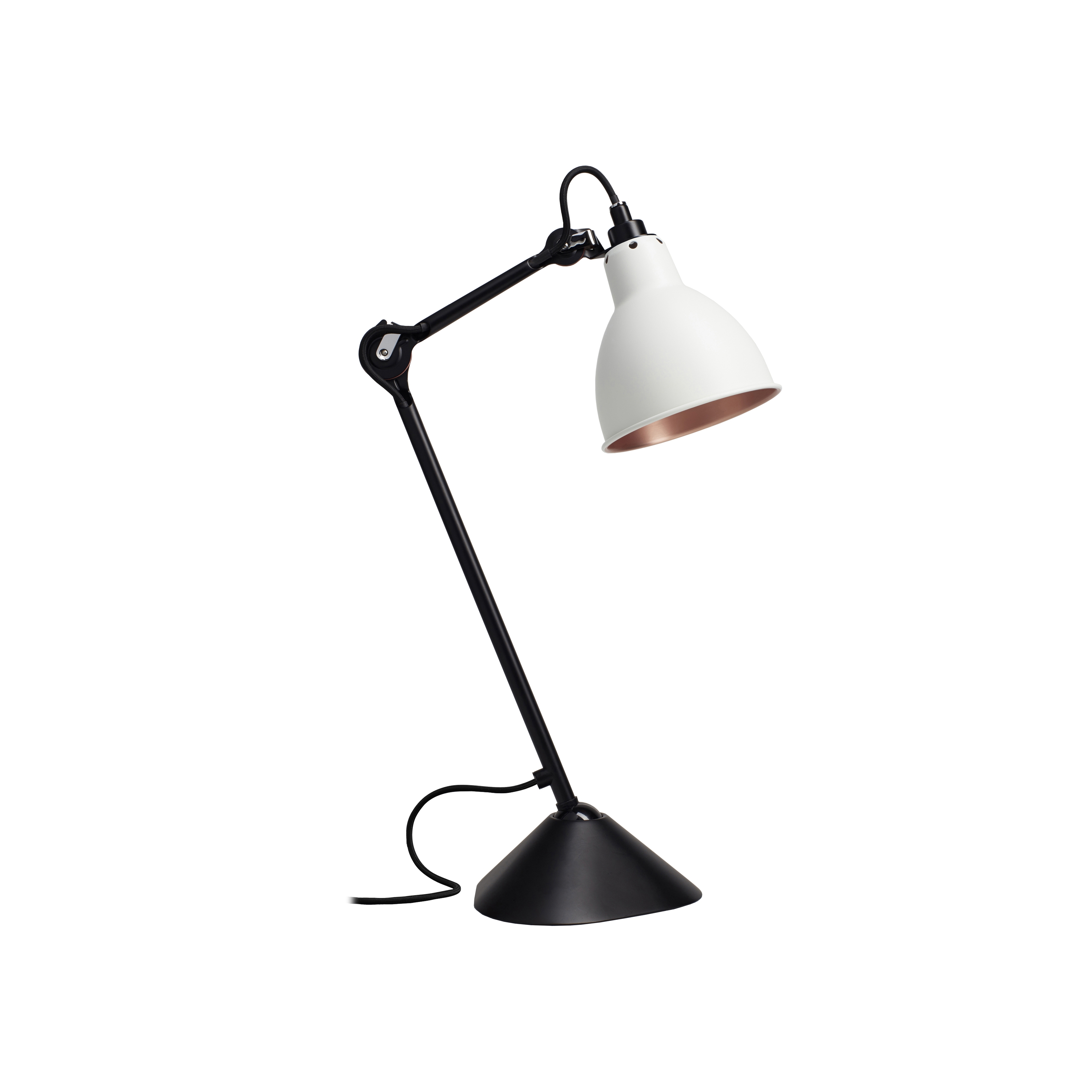 LAMPE GRAS - N°205 white/copper