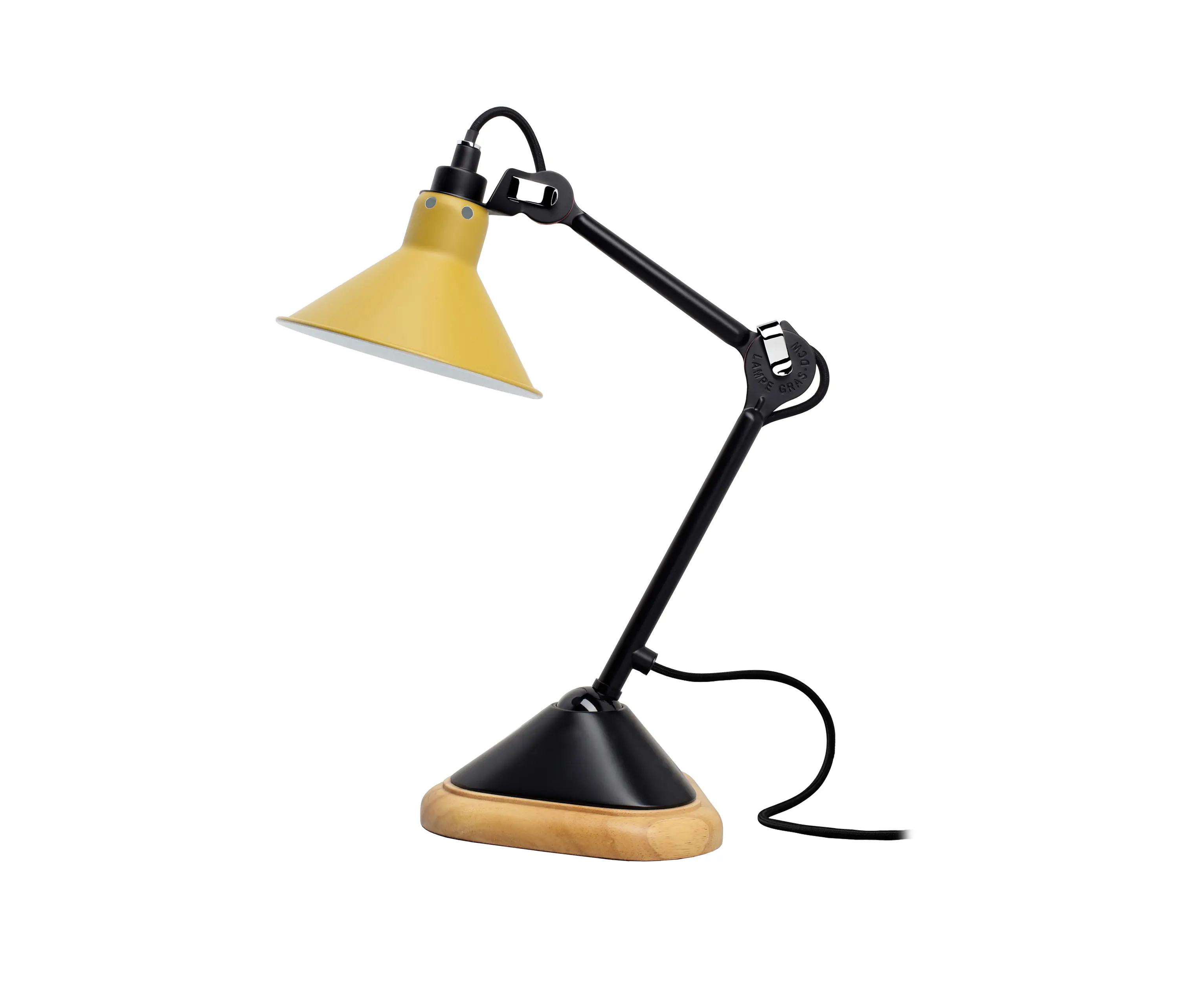 DCW éditions - LAMPE GRAS - N°207 yellow