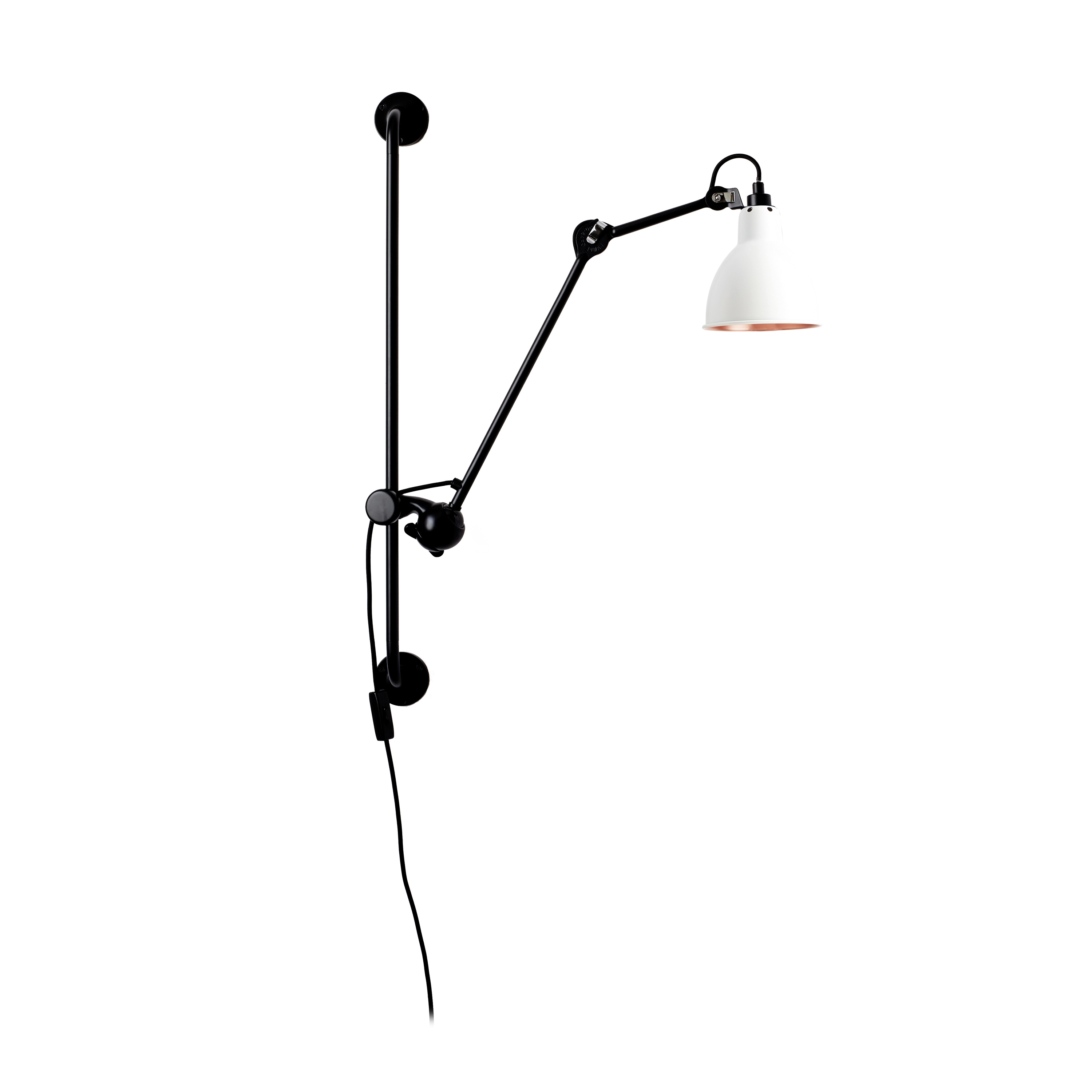 LAMPE GRAS - N°210 white/copper