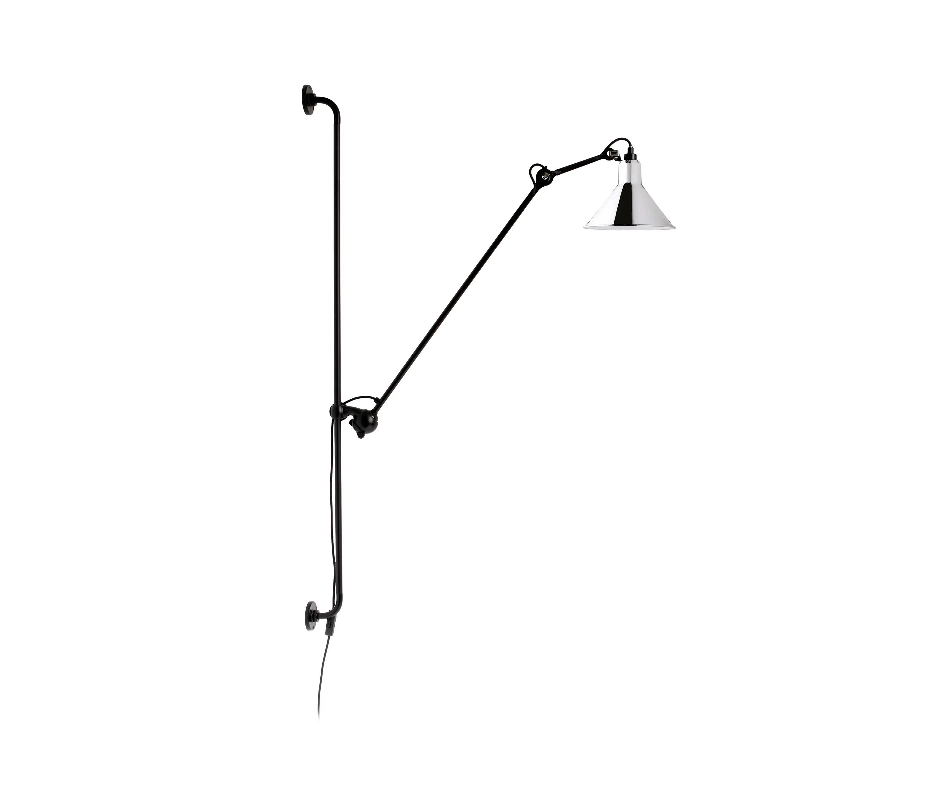 DCW éditions - LAMPE GRAS - N°214 chrome
