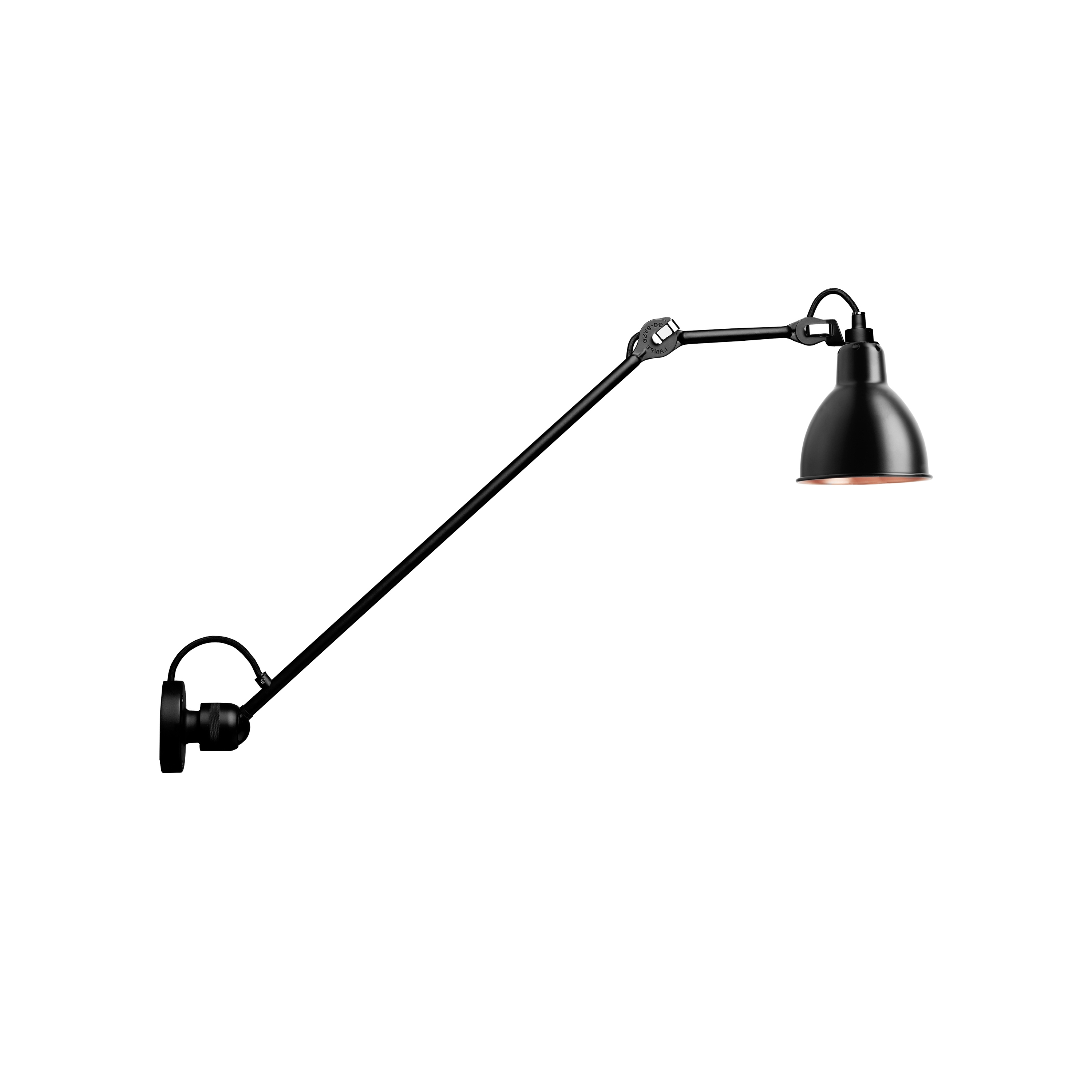 LAMPE GRAS - N°304 L60 black/copper
