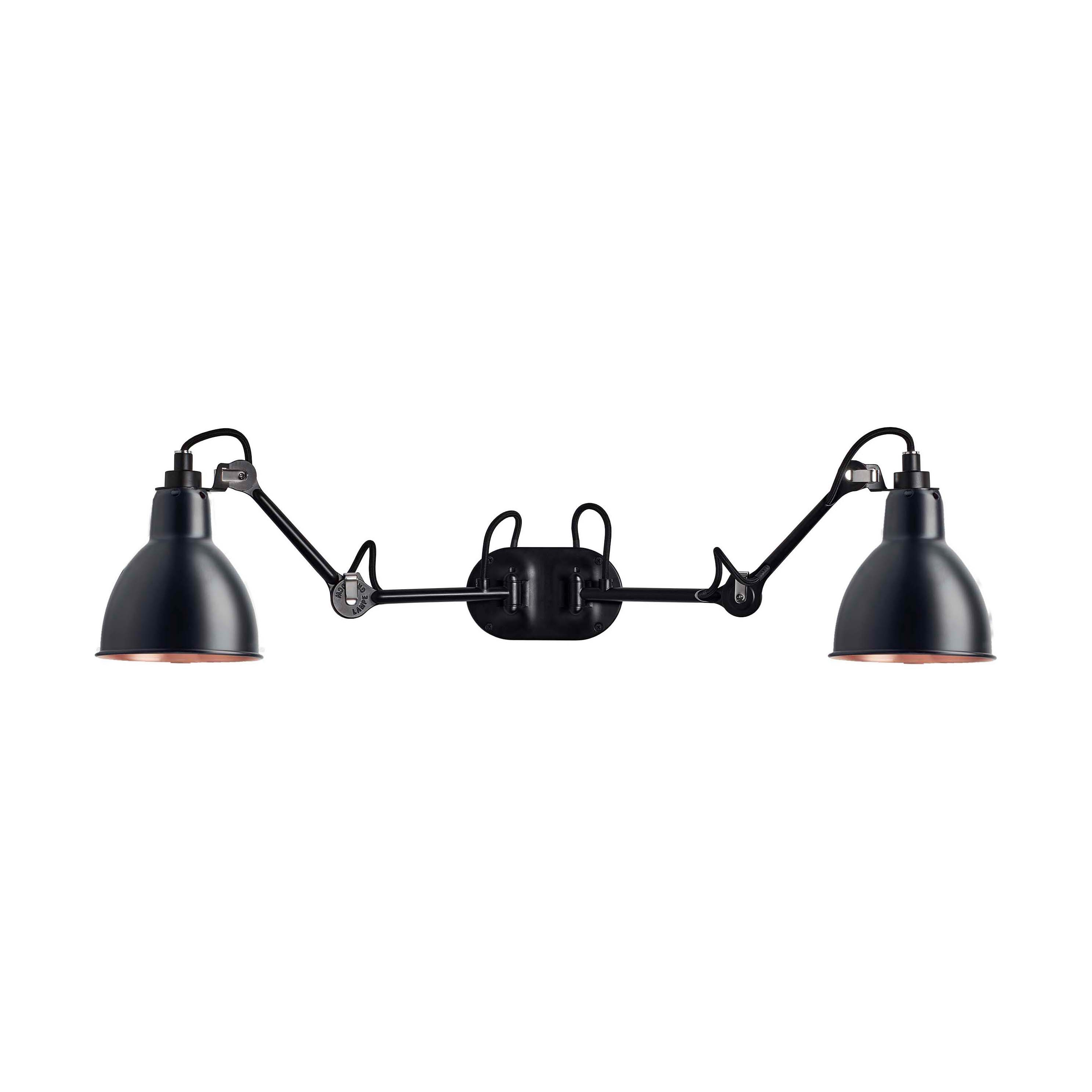 LAMPE GRAS - N°204 DOUBLE black/copper