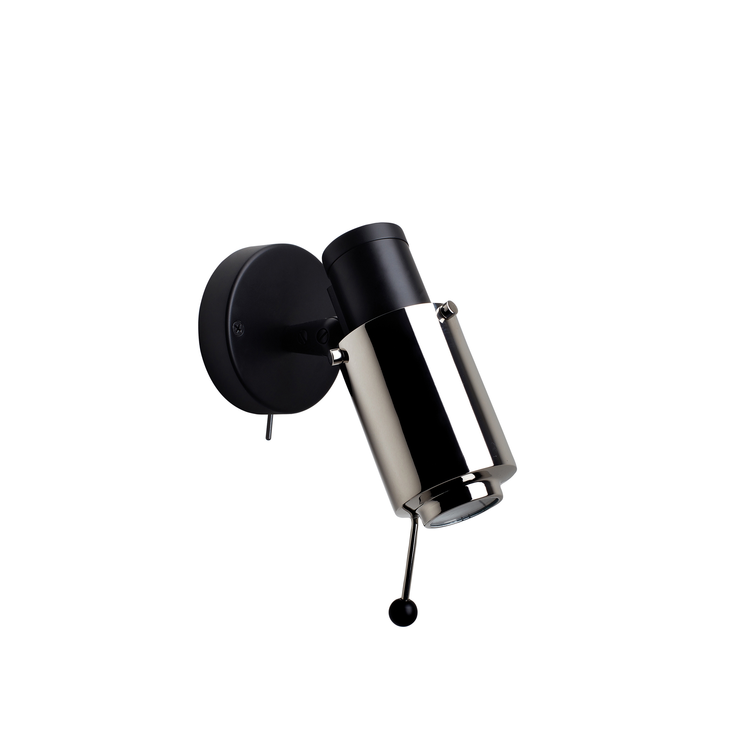 BINY | SPOT - LED black/nickel with switch