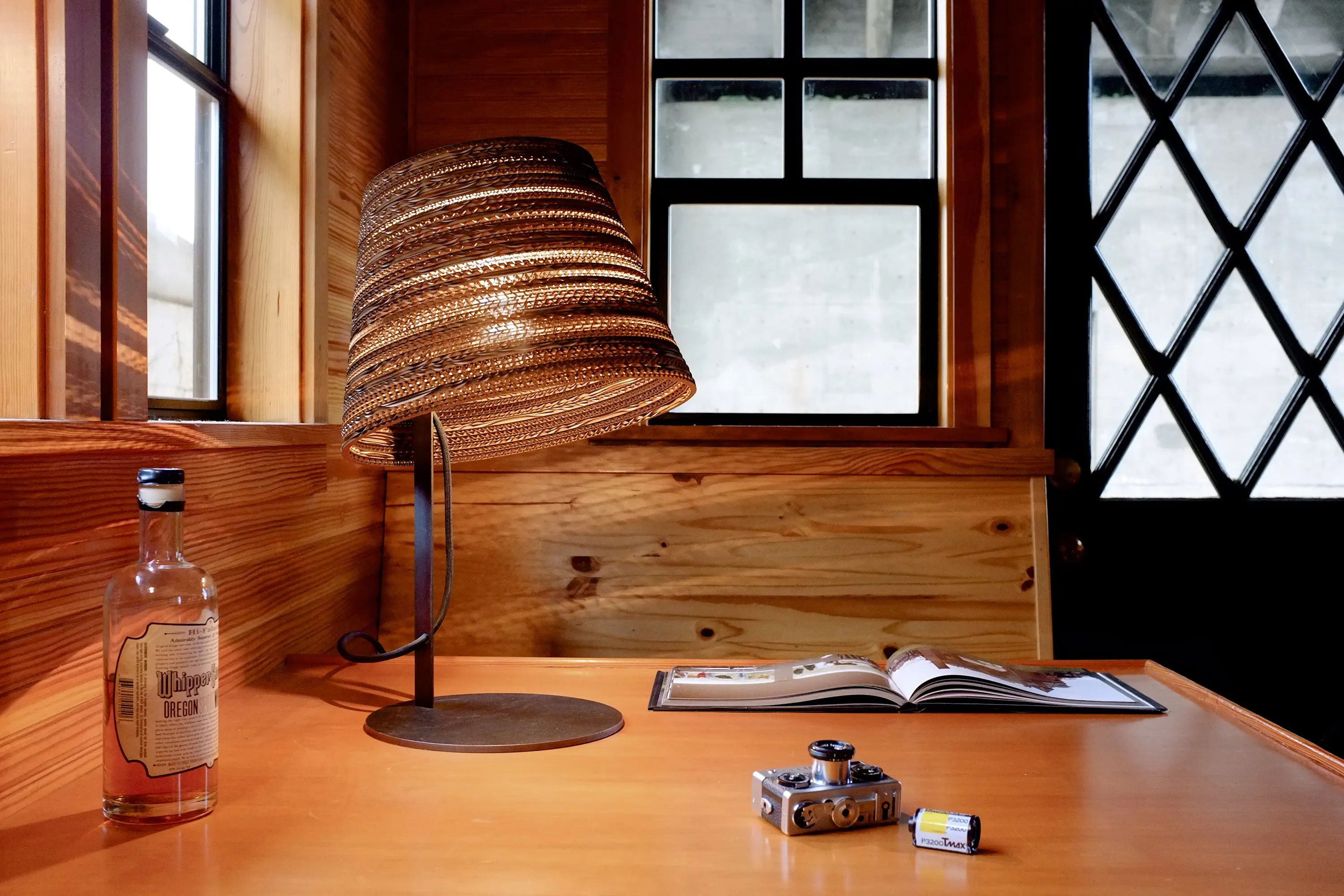 Graypants - Tilt Natural table lamp