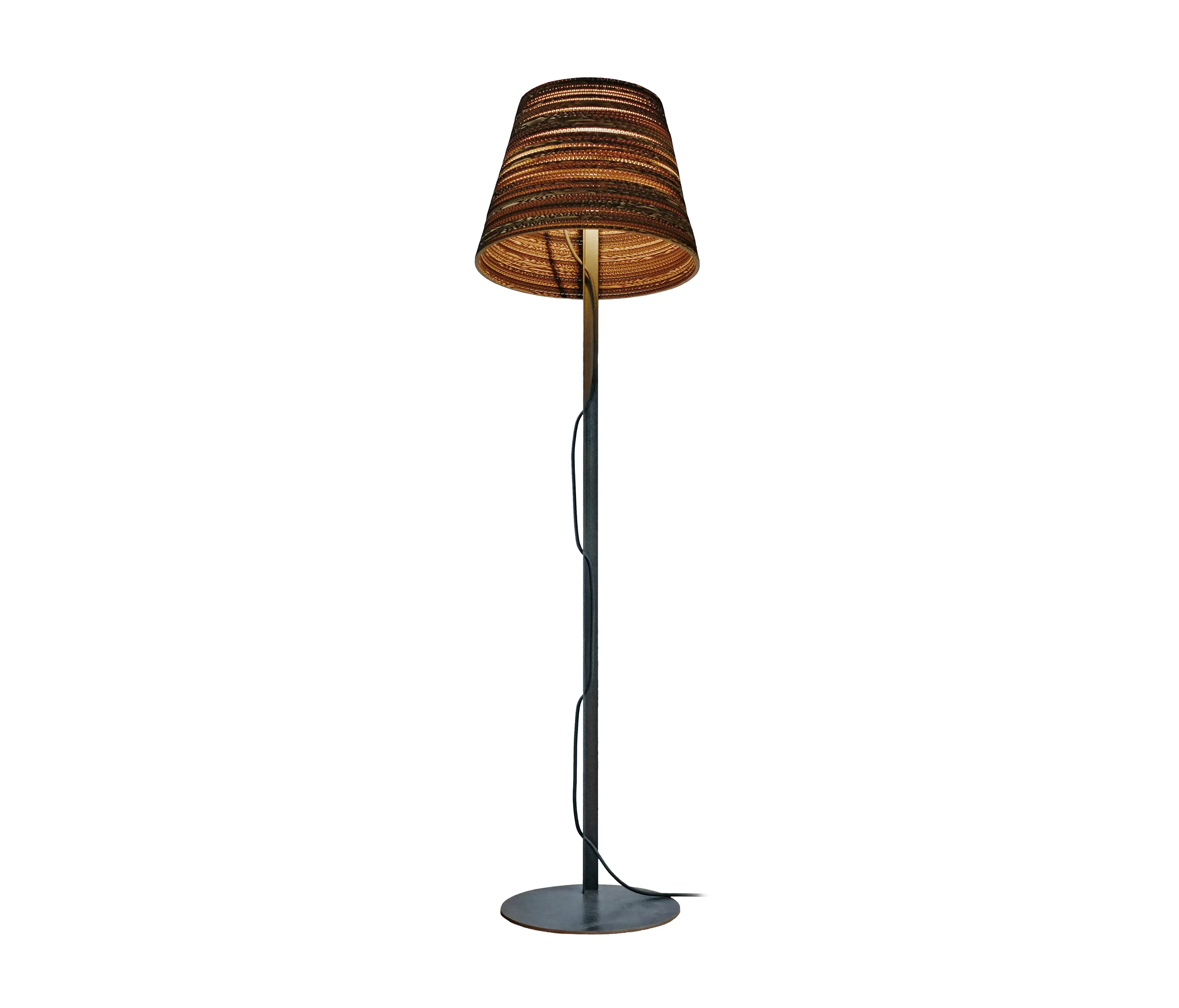 Graypants - Tilt Natural floor lamp