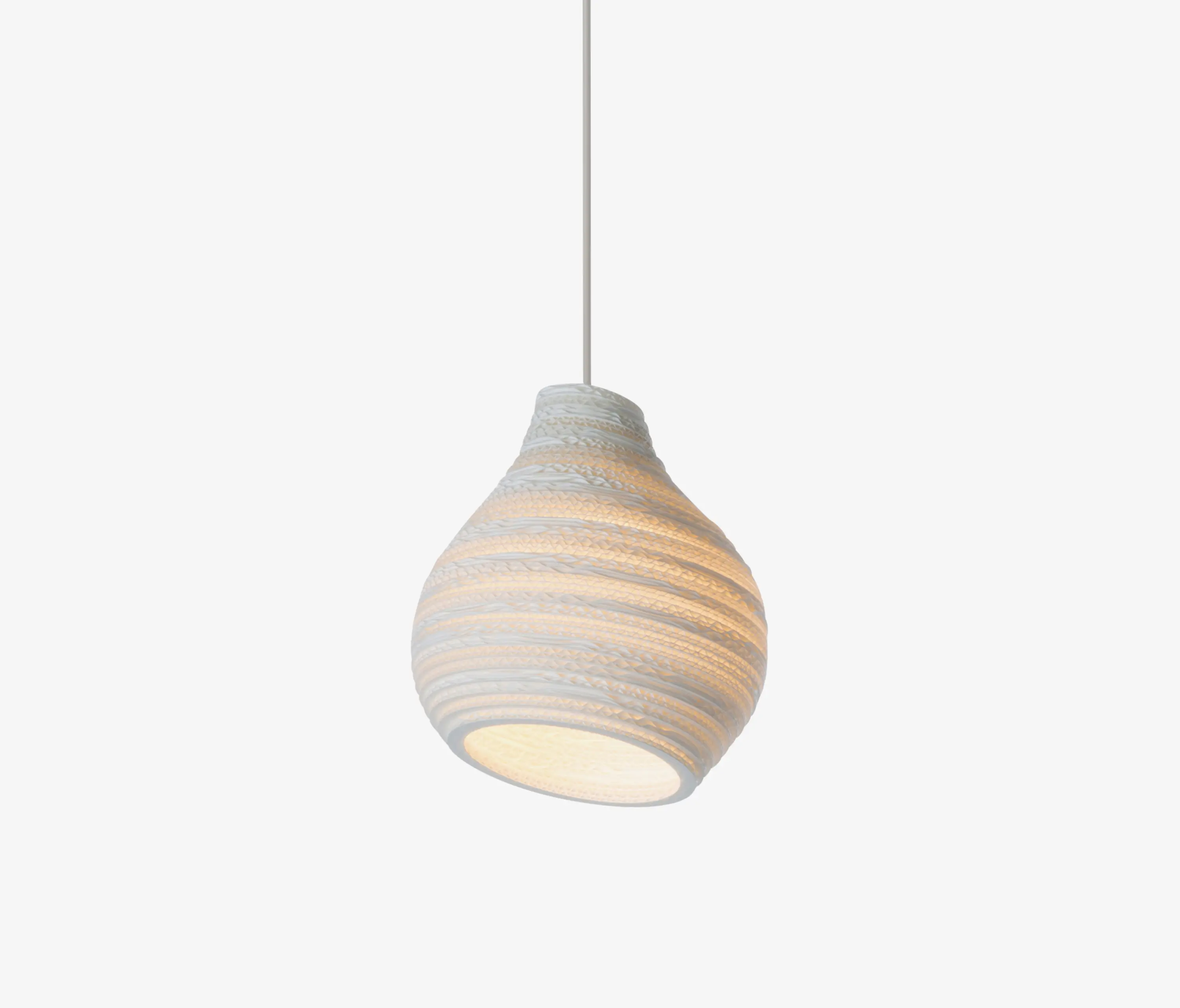 Graypants - Hive9 White Pendant