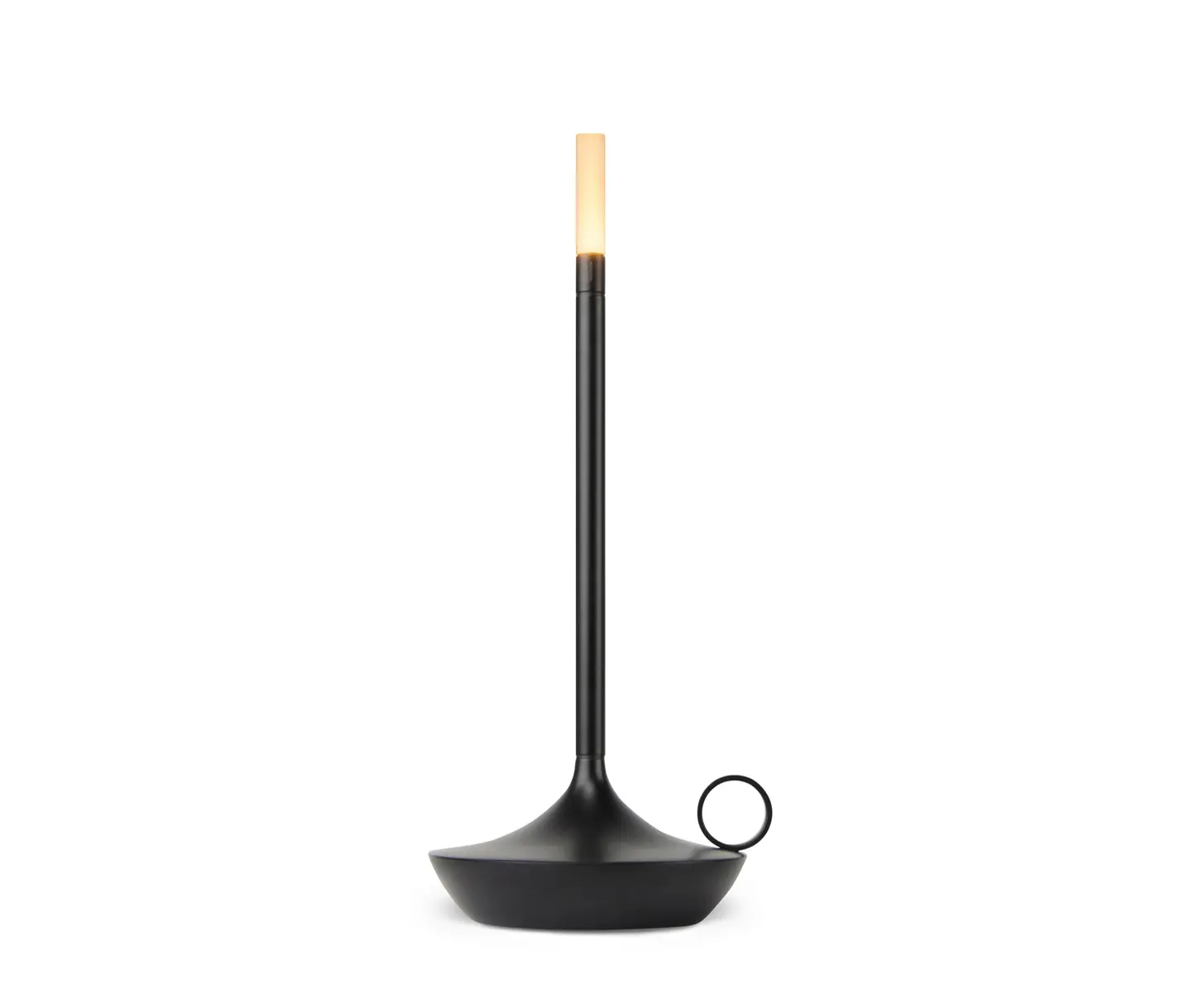 Graypants - Wick Rechargable Table Light Black , USB-C