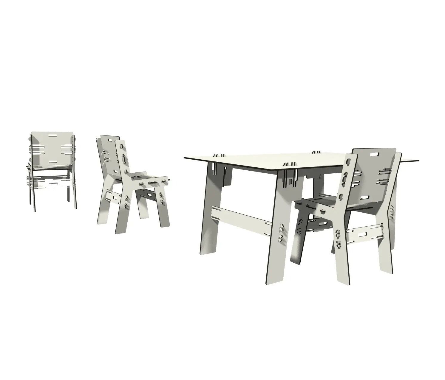 PeLiDesign - CLICLOUNGETABLE TRESPA