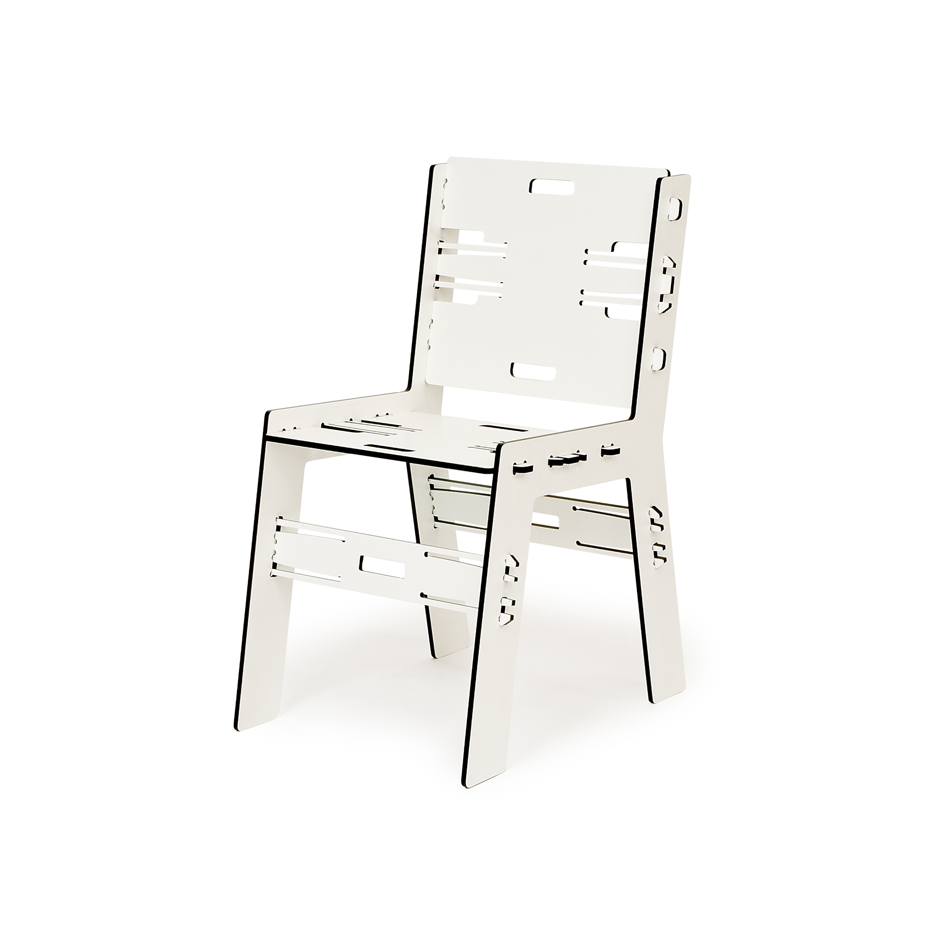 Display product CLICDINERCHAIR TRESPA from manufacturer PeLiDesign