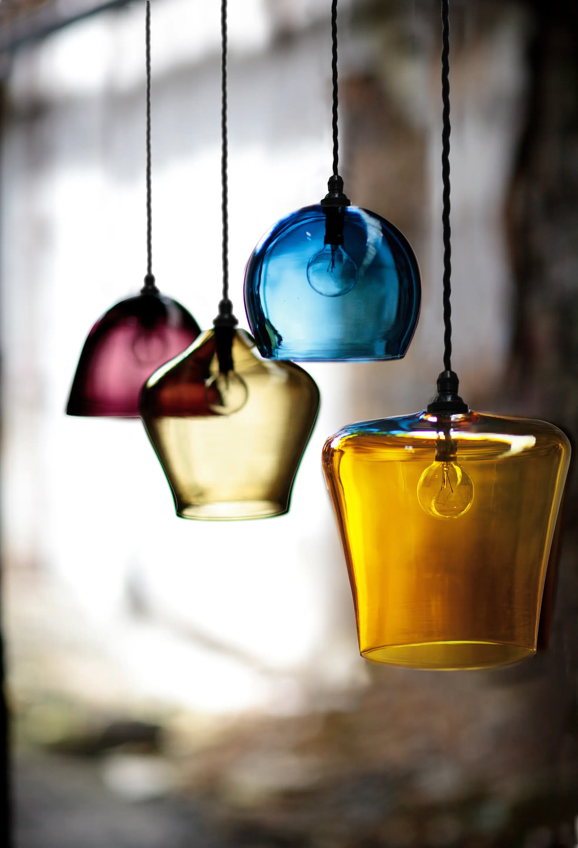 Curiousa&Curiousa - Glass Pendant Round