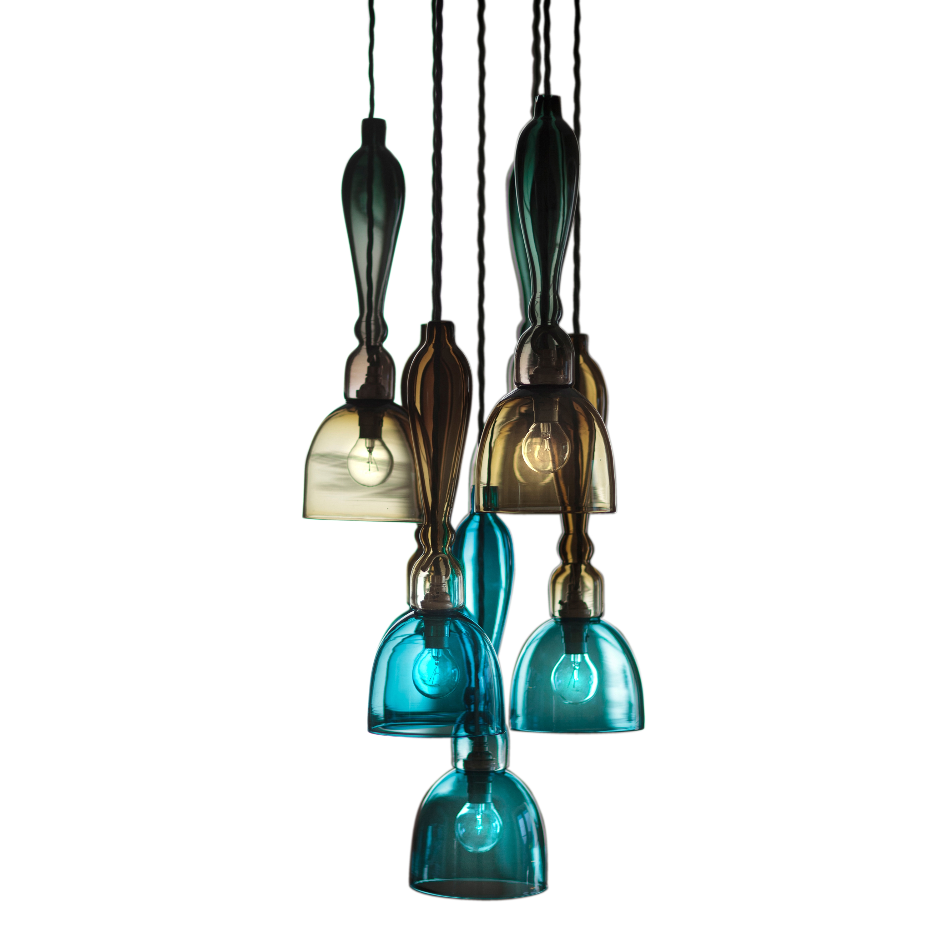 Stemmed Chandelier Seven Drop