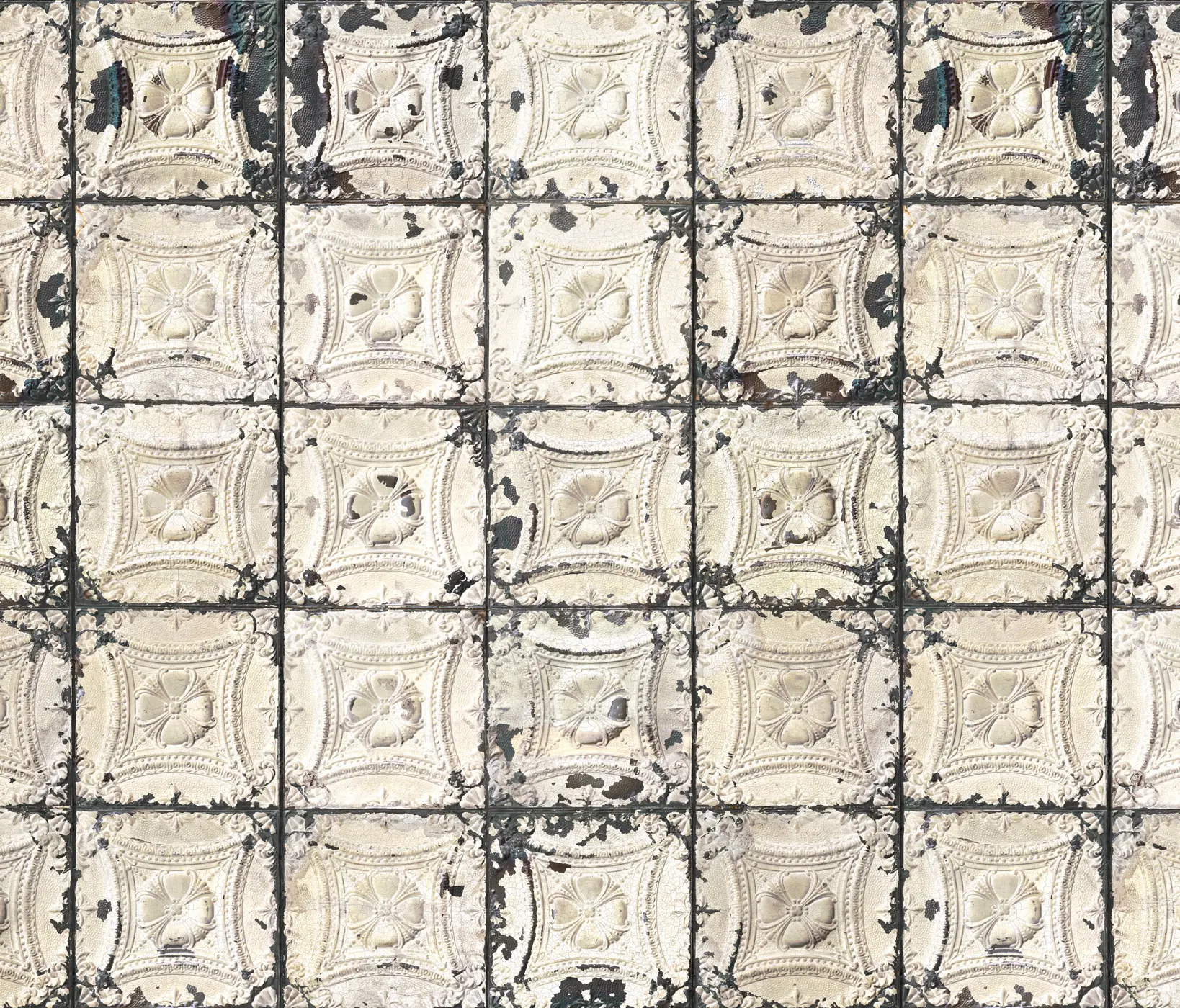 NLXL - Brooklyn Tins Wallpaper TIN-01