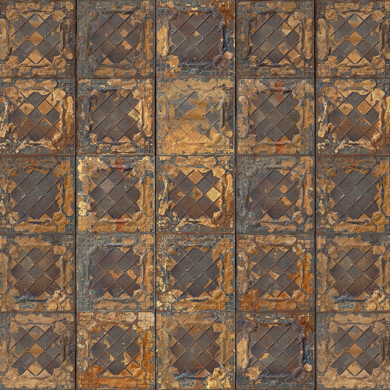 Brooklyn Tins Wallpaper TIN-08