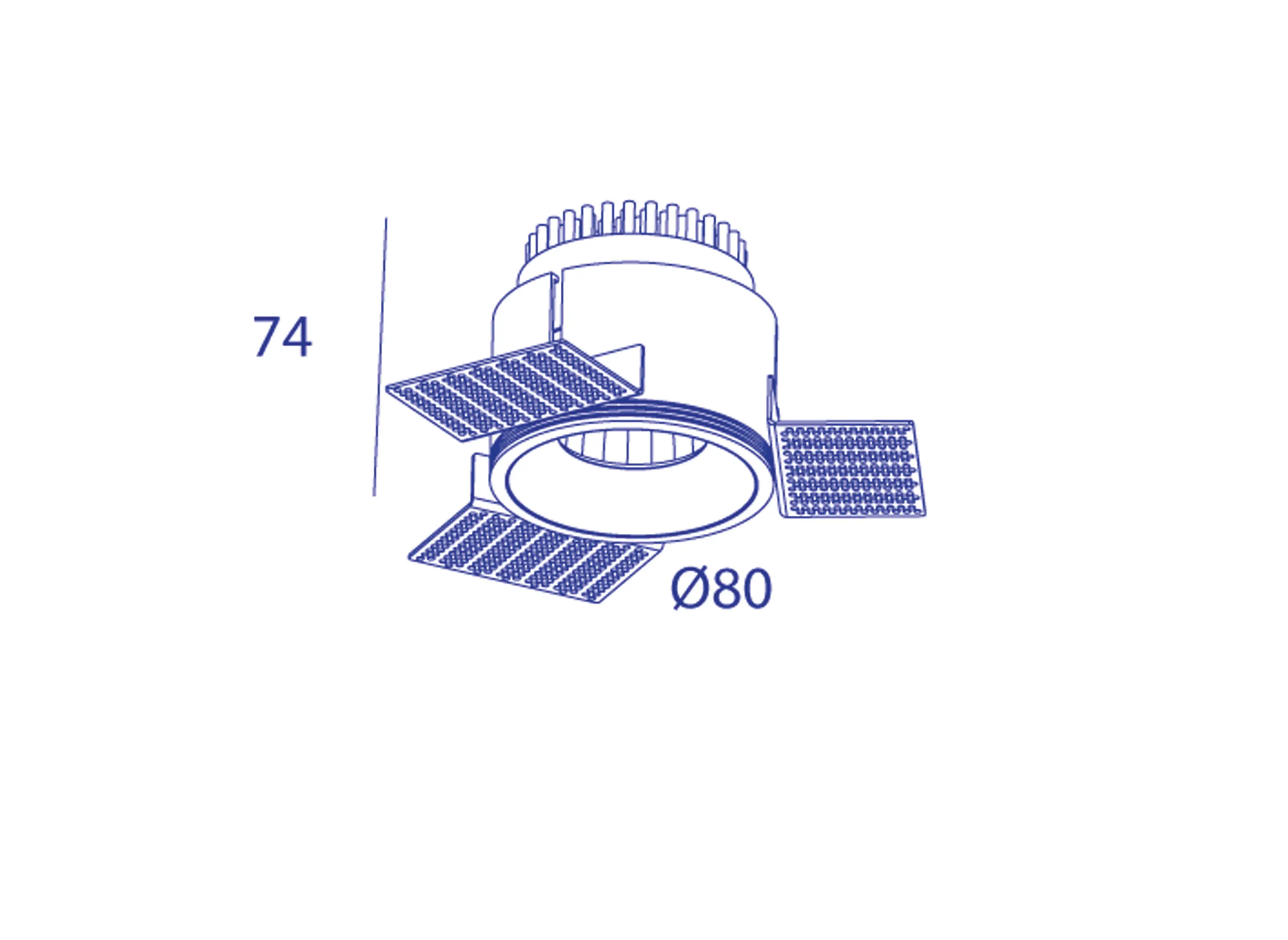 Orbit - BORDERLESS 1X COB LED