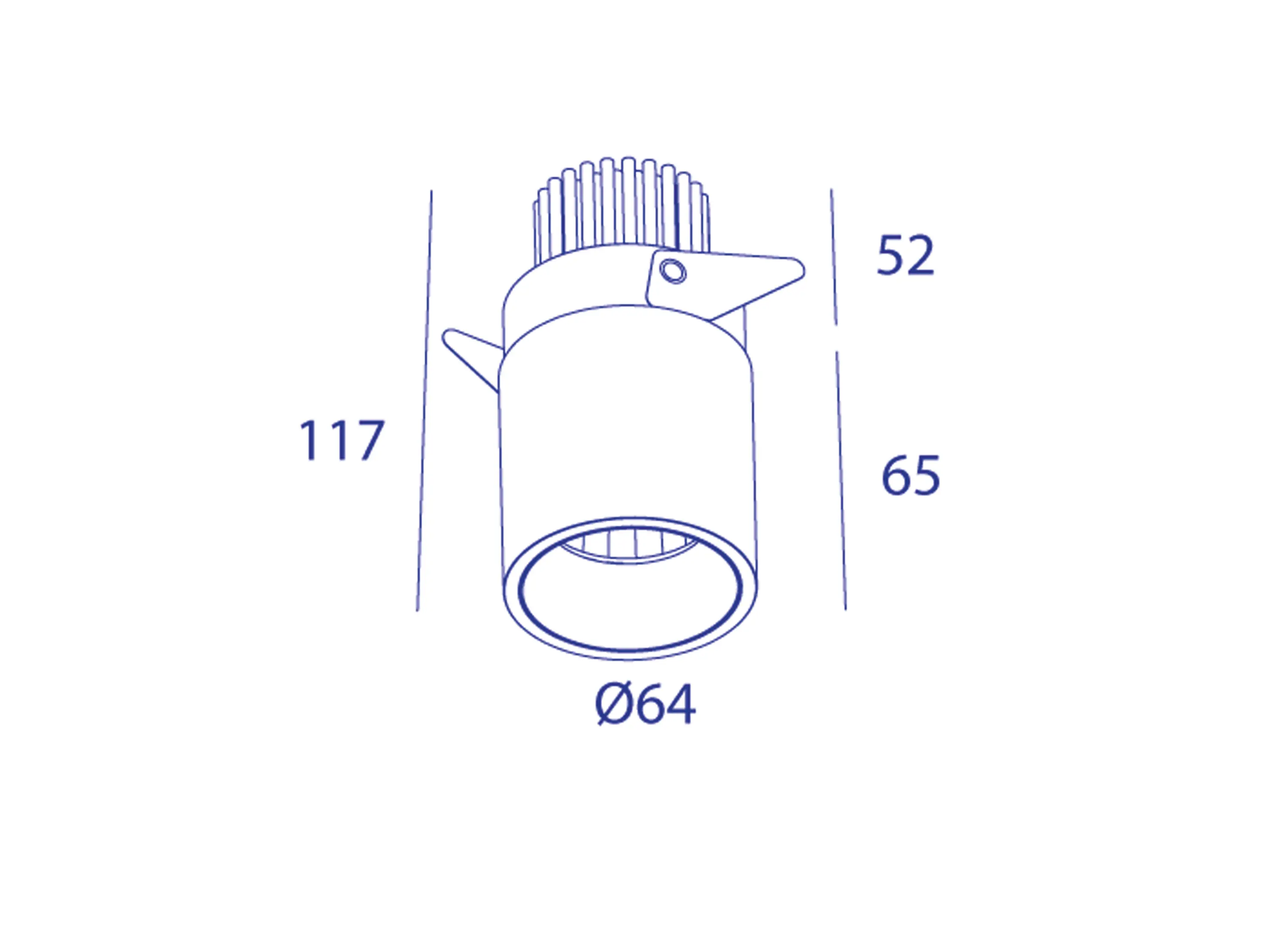 Orbit - TUBED SUSPENSION 1X COB LED