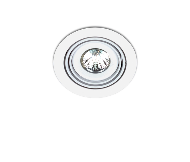 Zaneen Mini Rondo MINI RONDO SINGLE 1X MR16 ≤ 50W / LED MR16 12V - Recessed ceiling ...