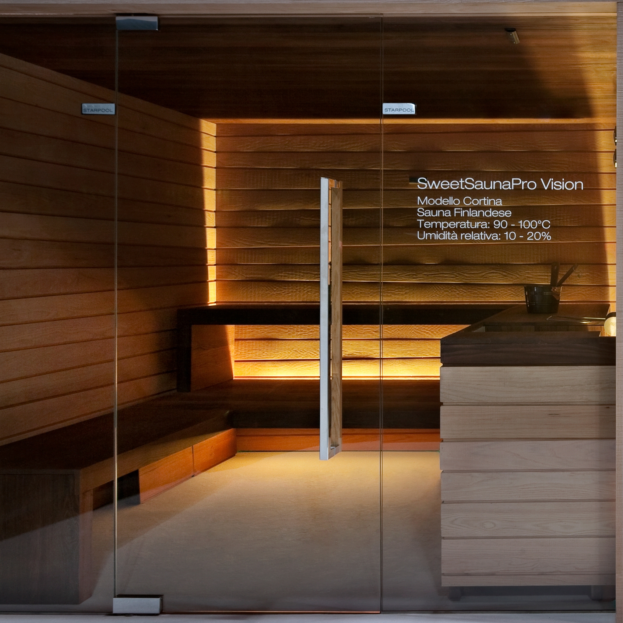 Display product SweetSaunaPro Vision from manufacturer Starpool