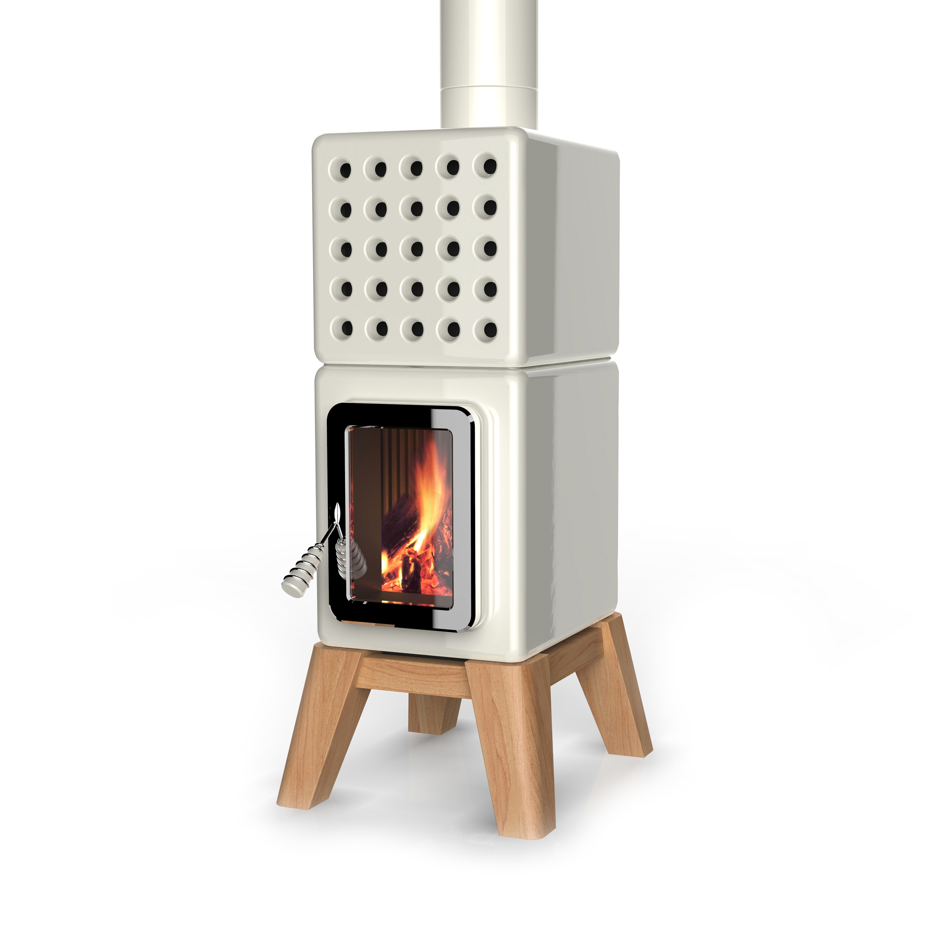 Display product Cubi Stack wood from manufacturer La Castellamonte