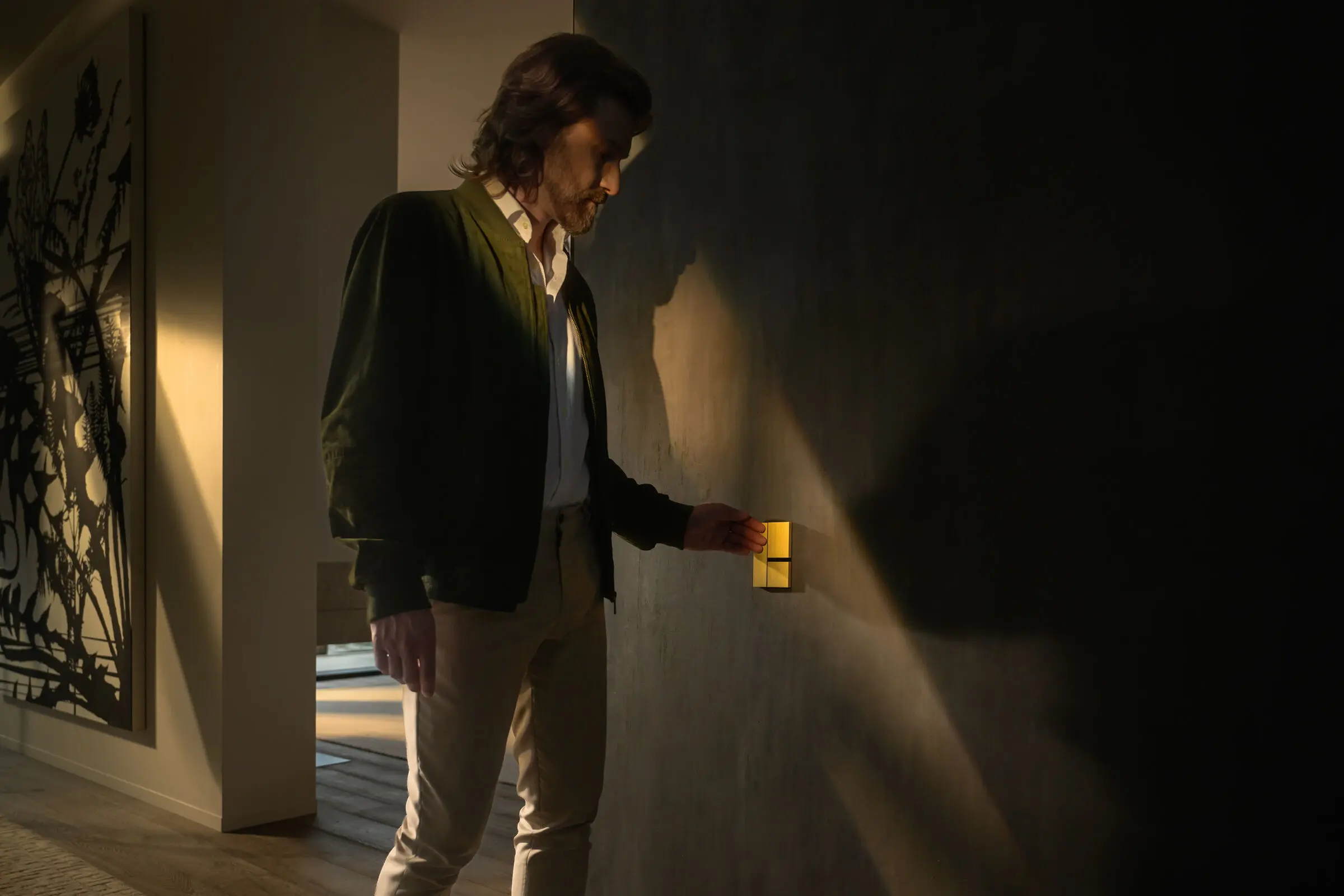 Basalte - Fibonacci - fer forgé bronze - 2-way