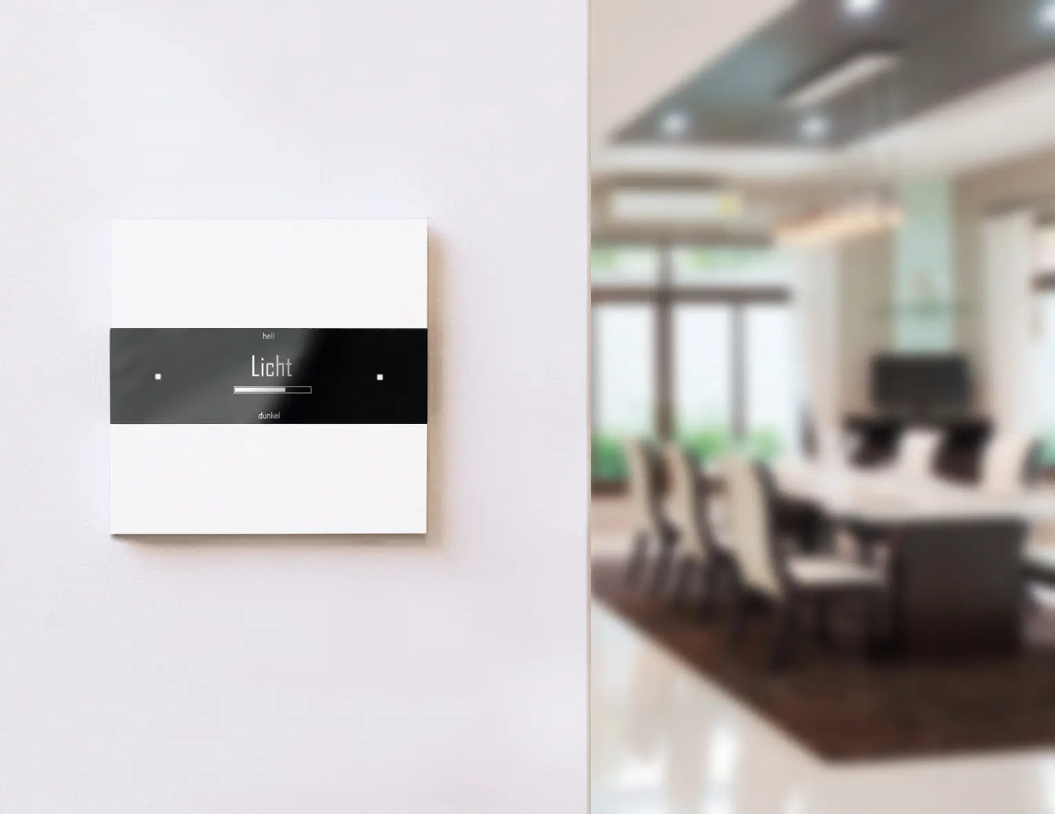 Basalte - Deseo intelligent thermostat - brushed brass