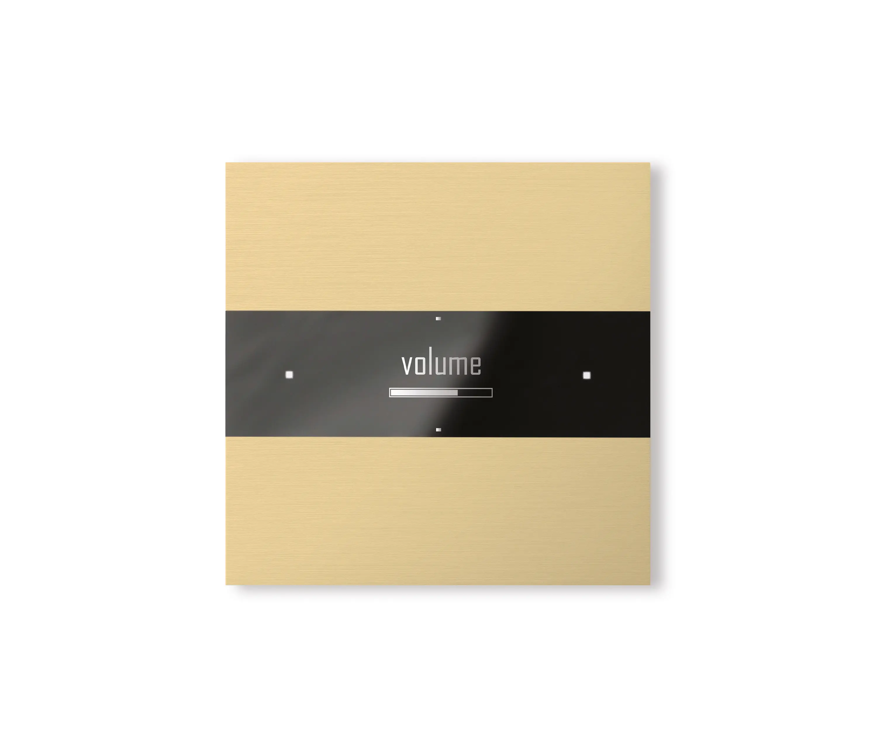 Basalte - Deseo intelligent thermostat - brushed brass