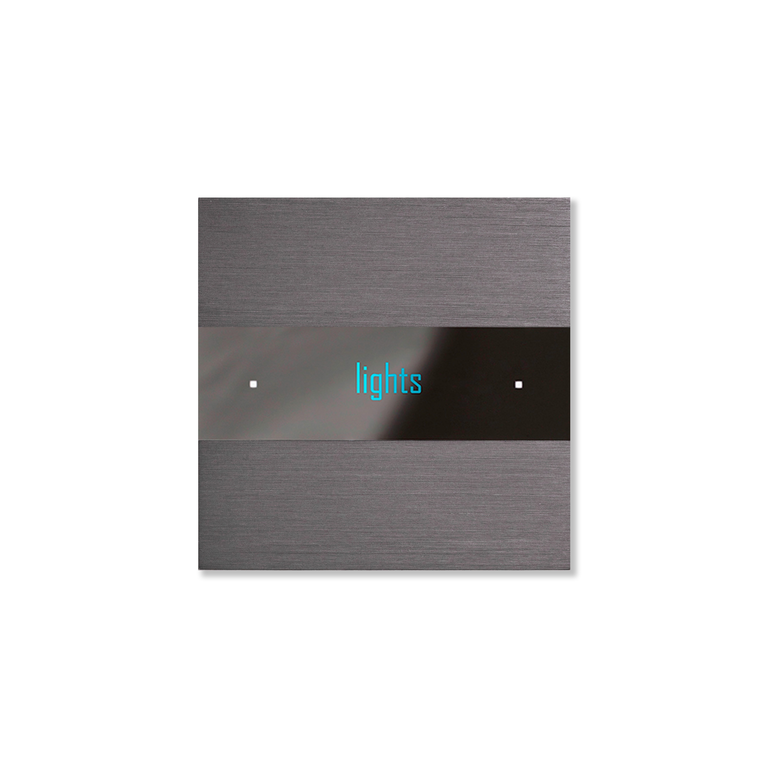 Deseo intelligent thermostat - brushed volcanic grey