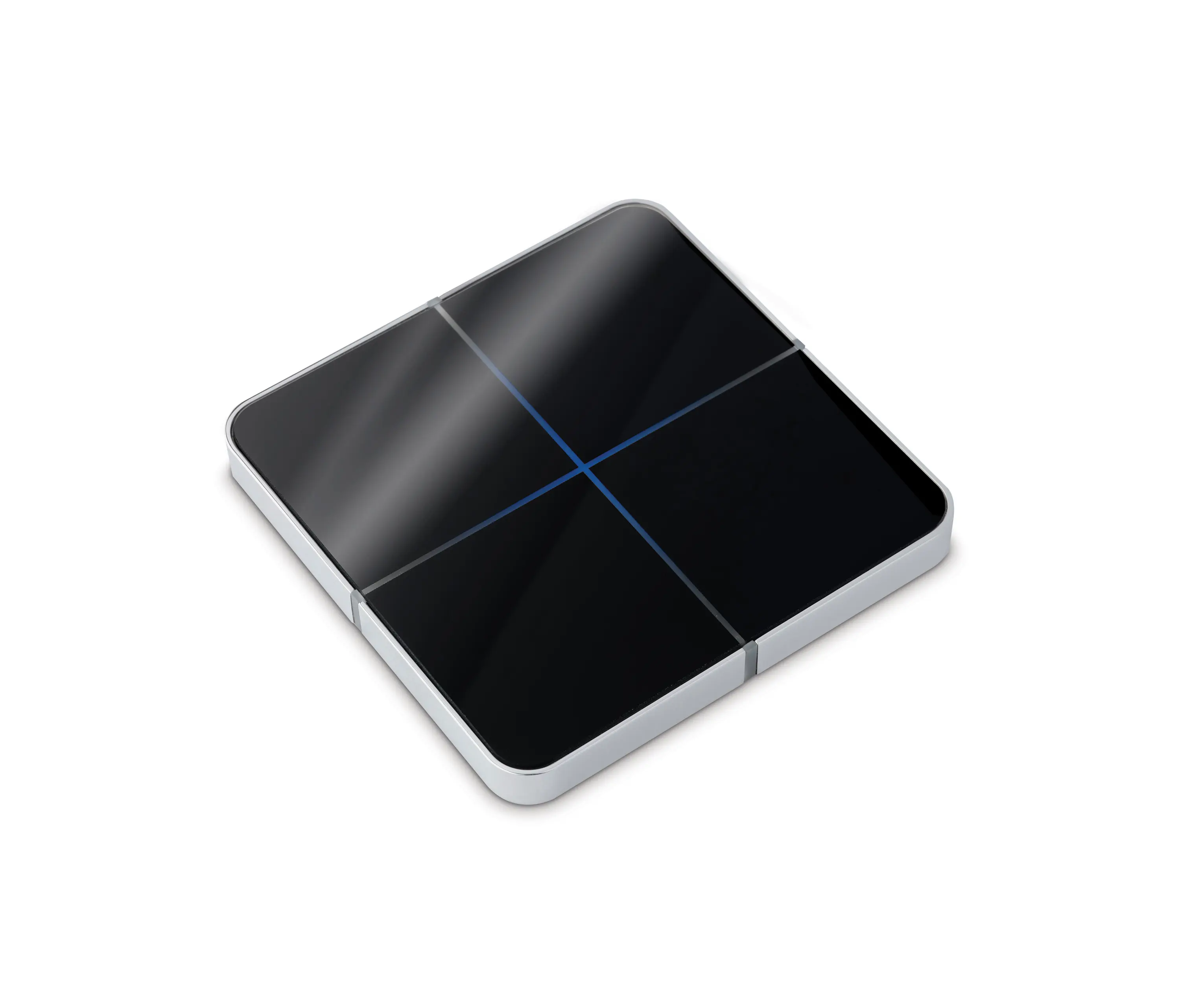 Basalte - Enzo switch - black glass - 4-way