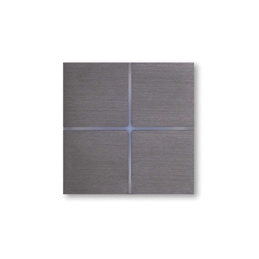 Sentido - brushed volcanic grey - 4-way