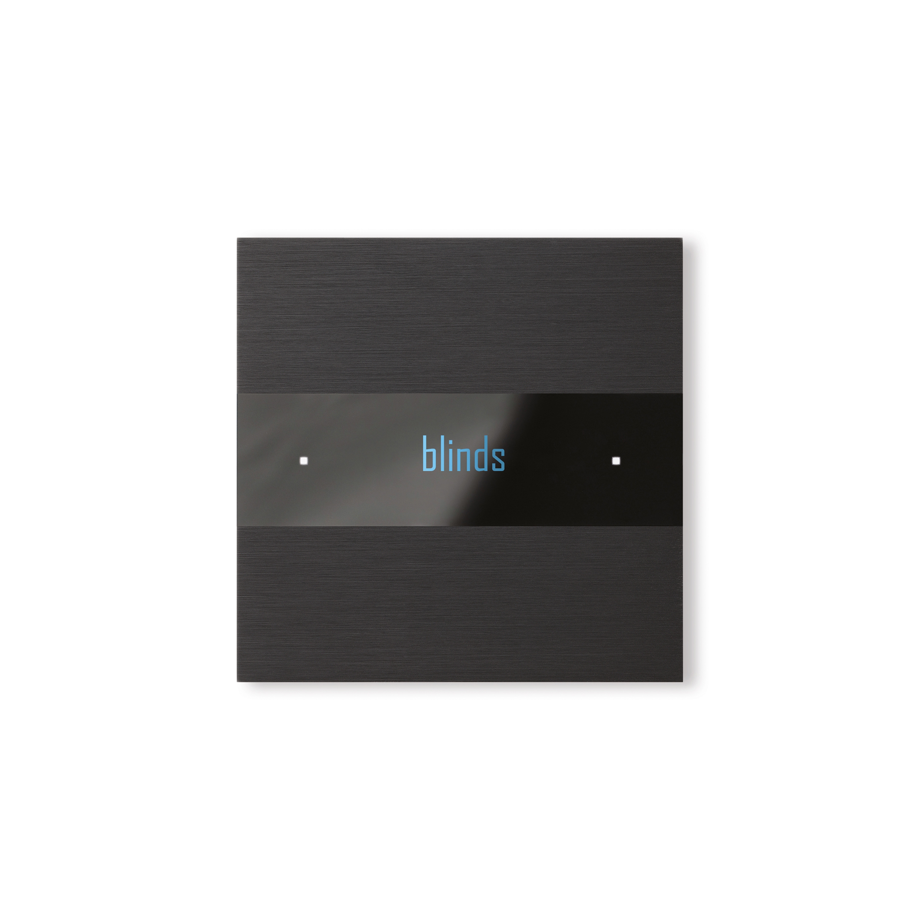 Deseo intelligent thermostat - brushed black