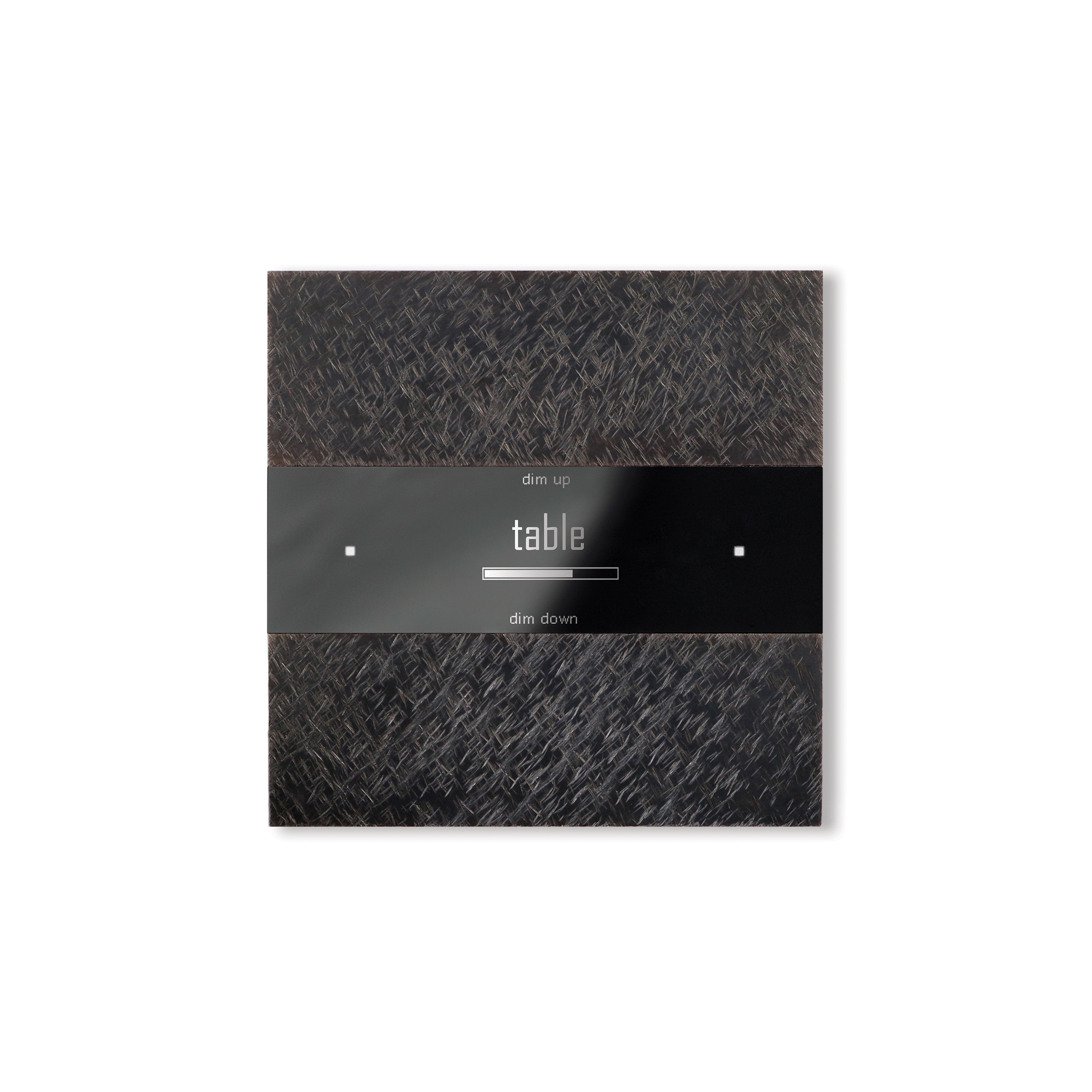 Deseo intelligent thermostat - fer forgé gunmetal