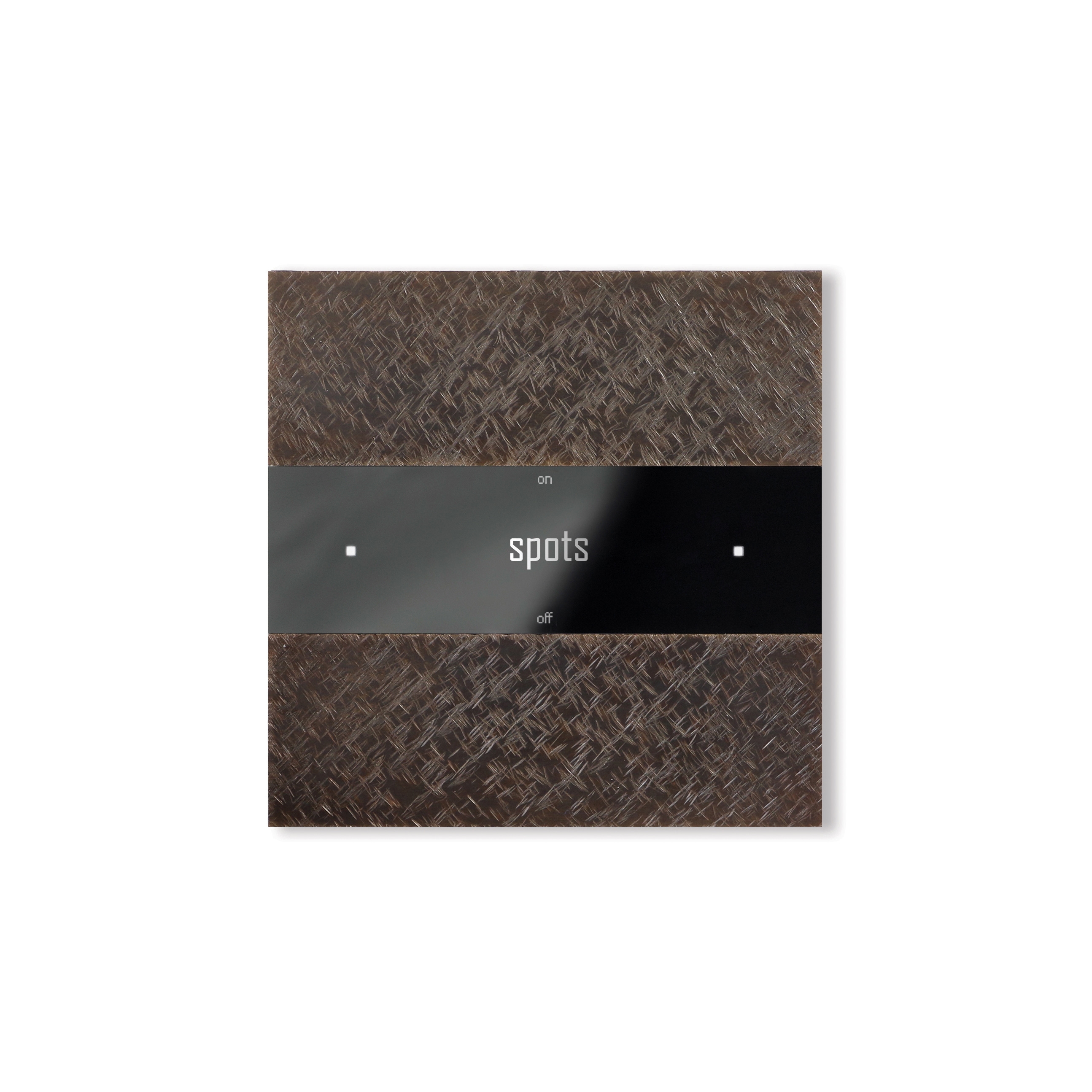 Deseo intelligent thermostat - fer forgé bronze