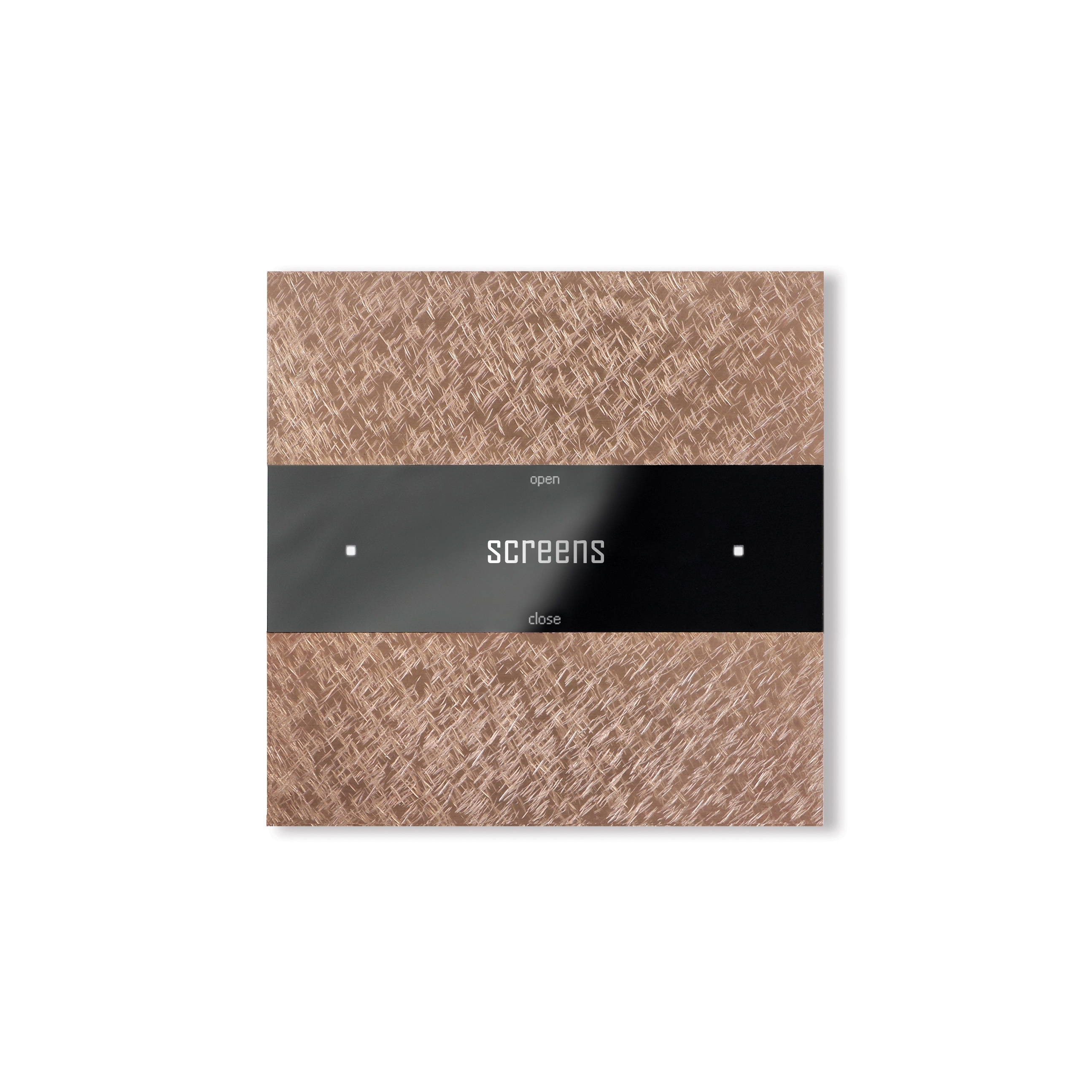 Deseo intelligent thermostat - fer forgé rosé