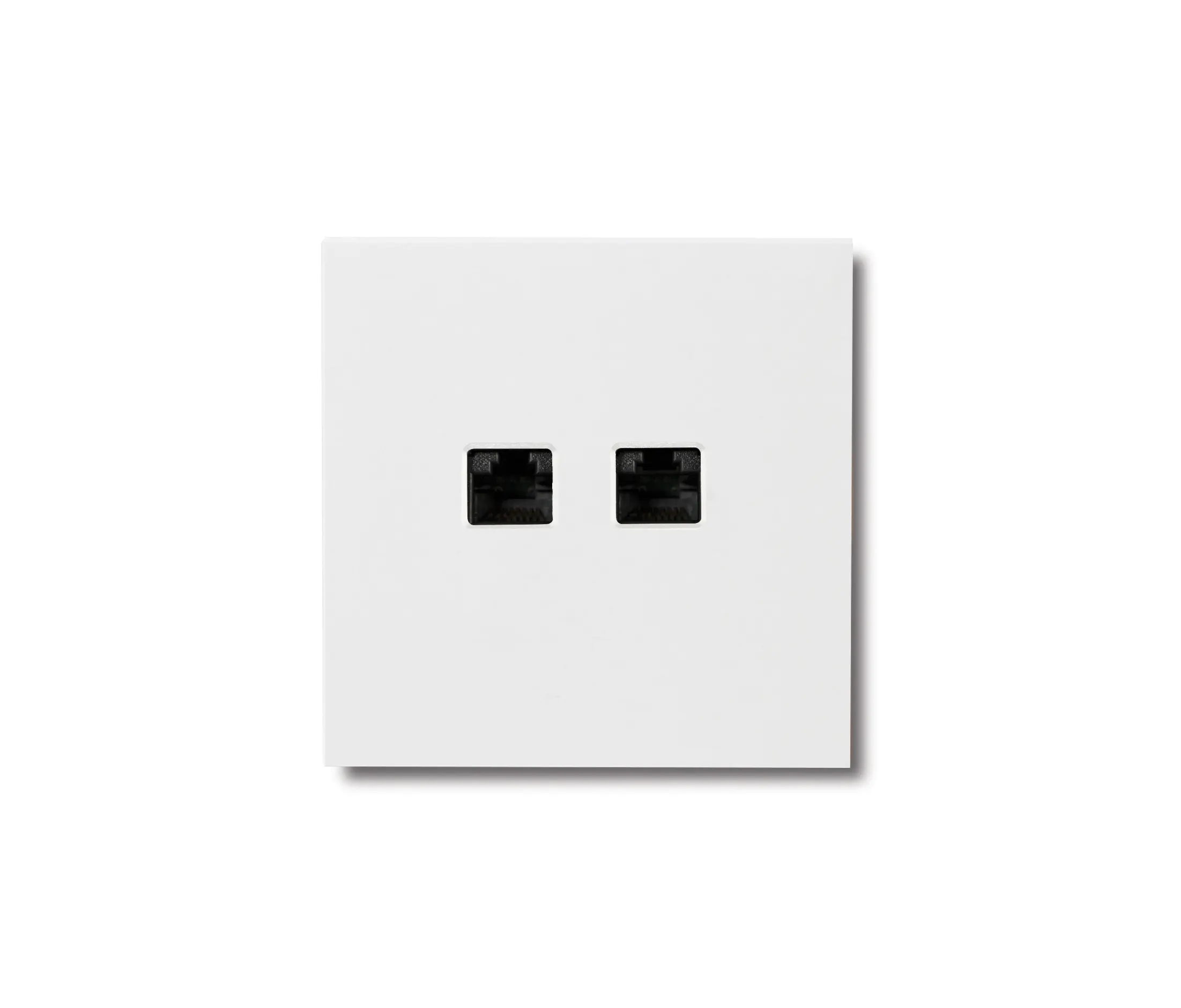 Basalte - RJ45 outlet - satin white