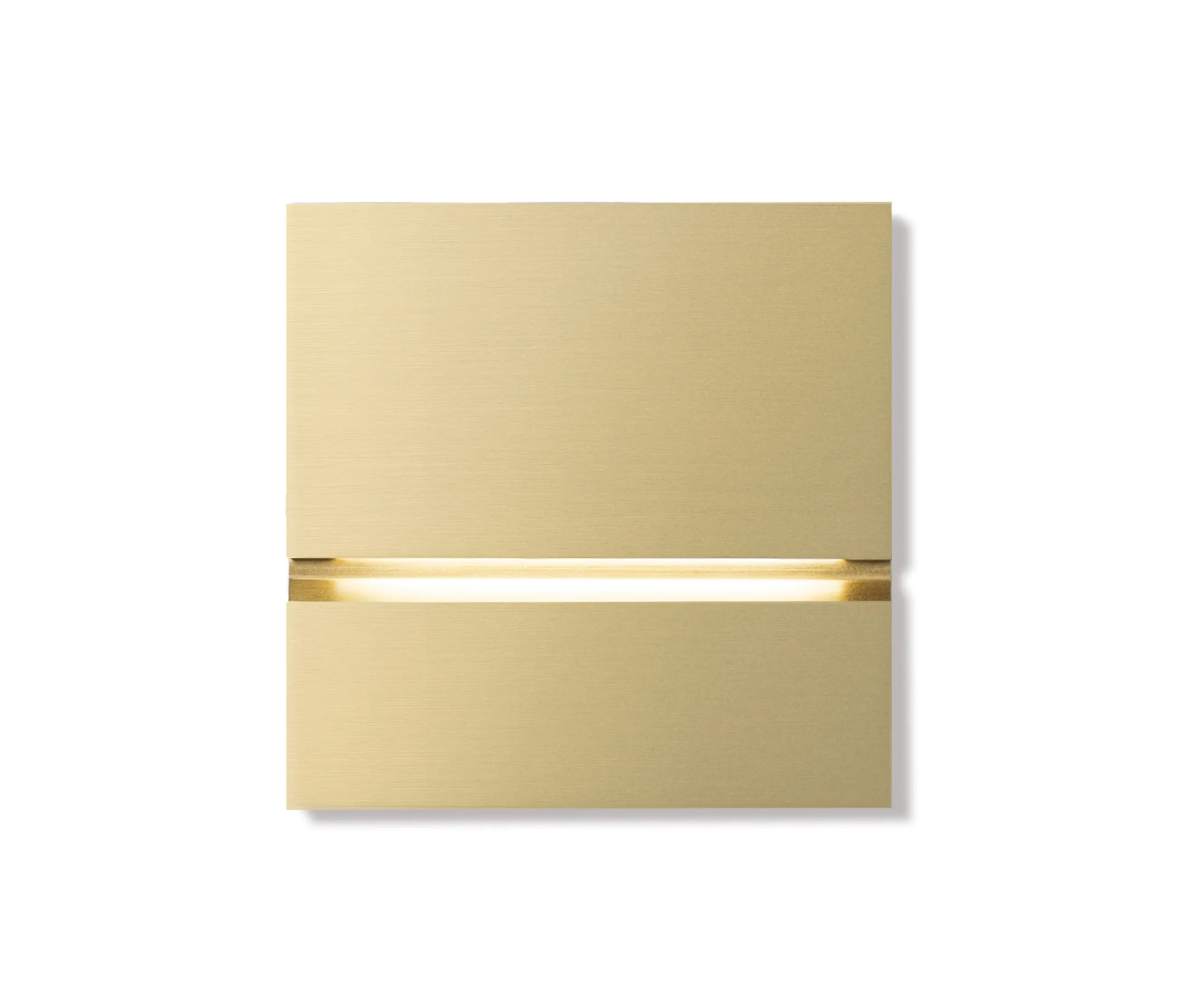 Basalte - Via walkway light - brushed brass