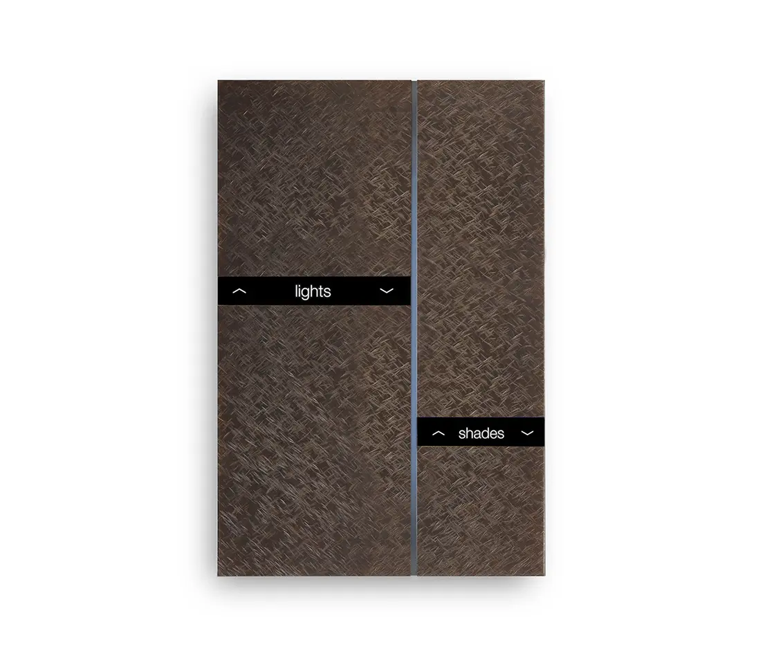 Basalte - Fibonacci - fer forgé bronze - 4-way