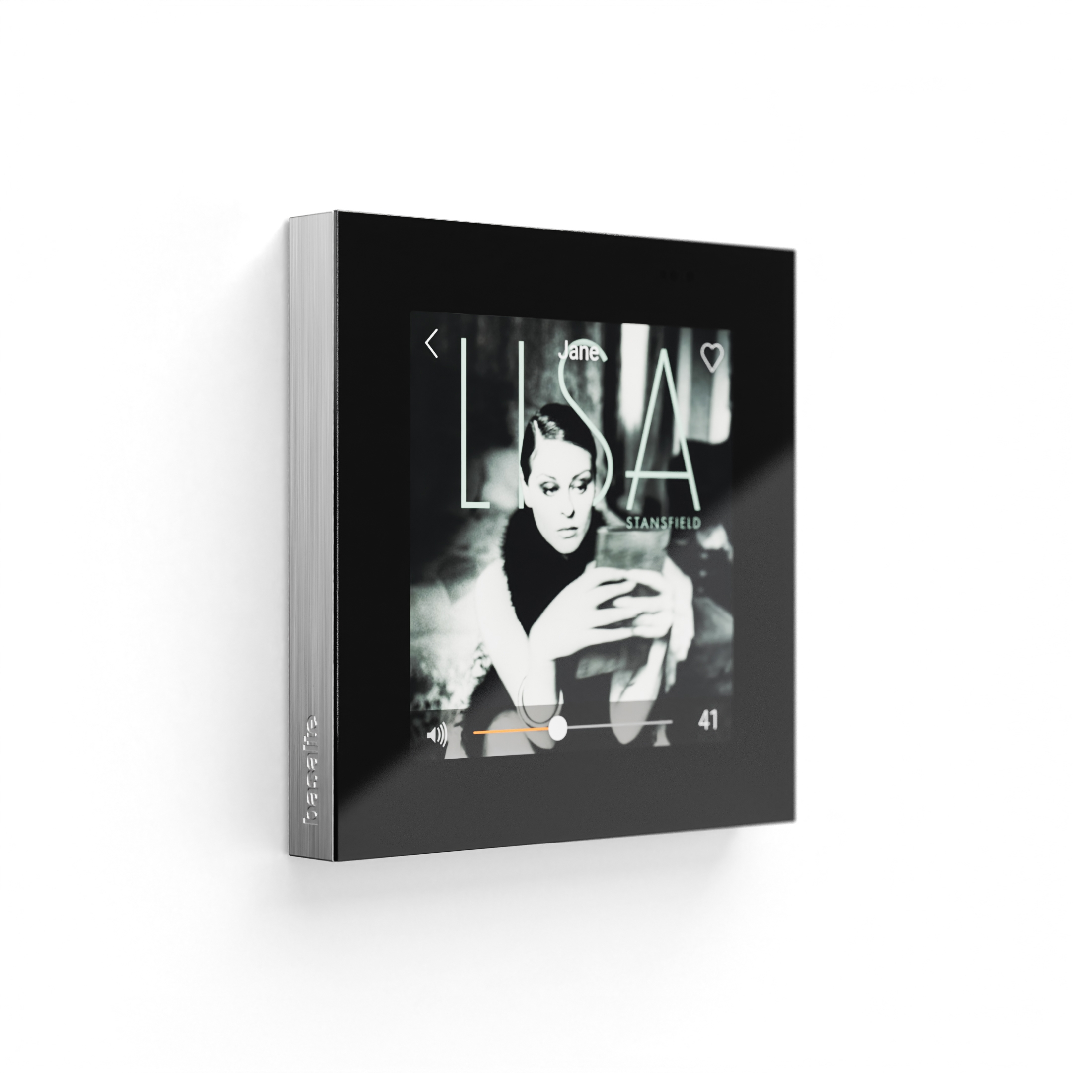 Lisa - brushed aluminium