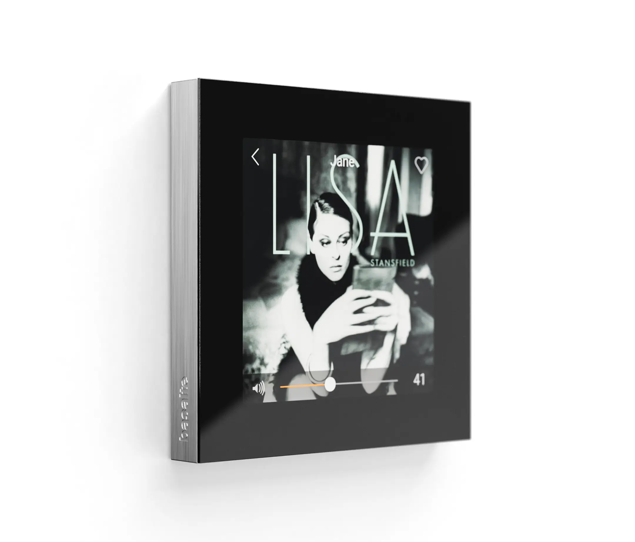 Basalte - Lisa - brushed aluminium