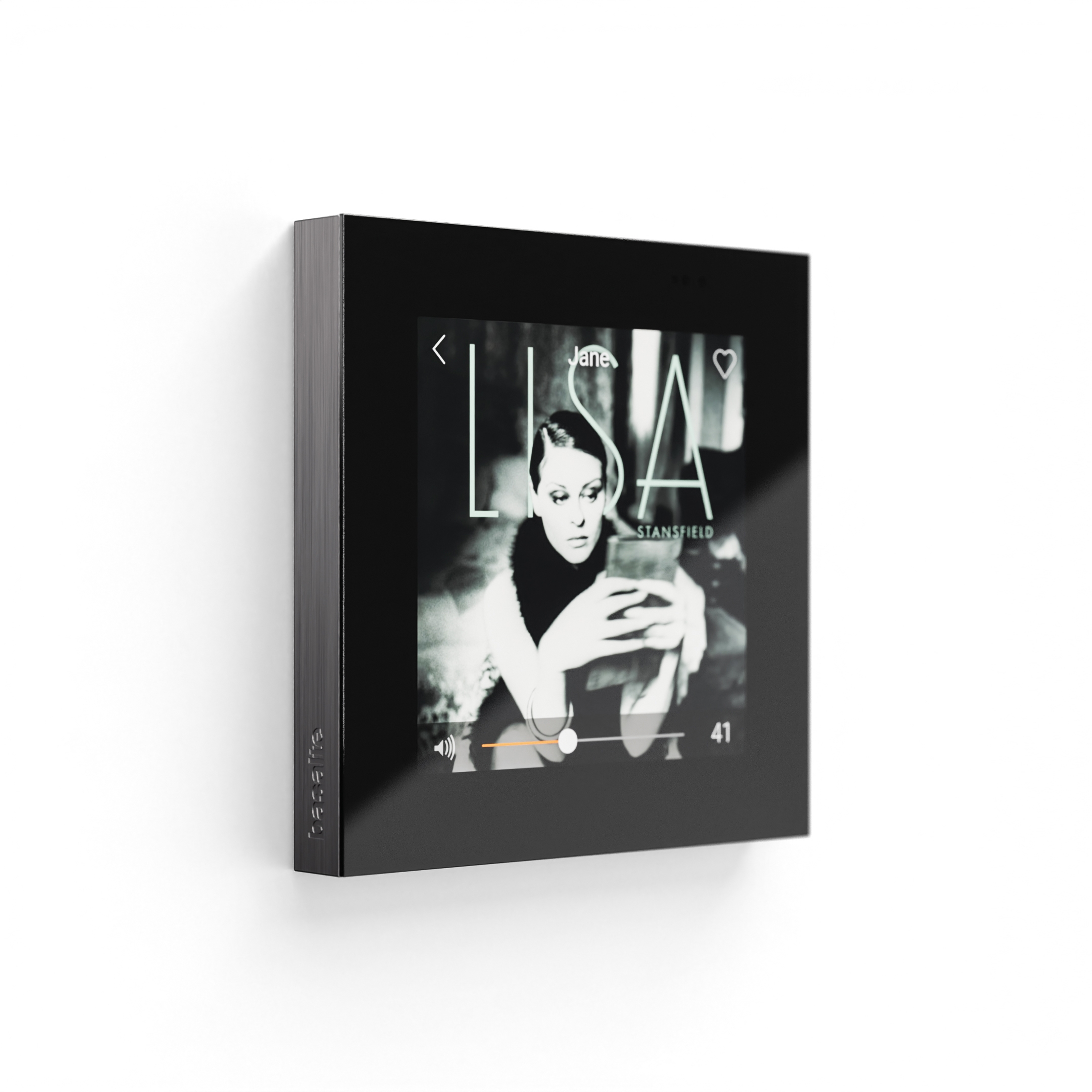 Lisa - brushed volcanic grey