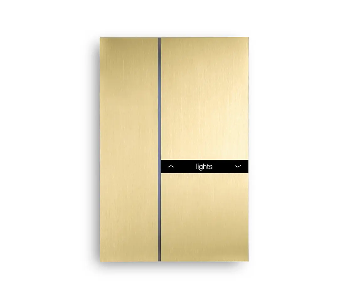 Basalte - Fibonacci - brushed brass - 2-way