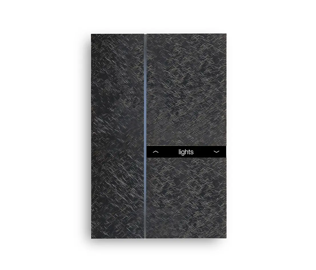 Basalte - Fibonacci - fer forgé gunmetal - 2-way