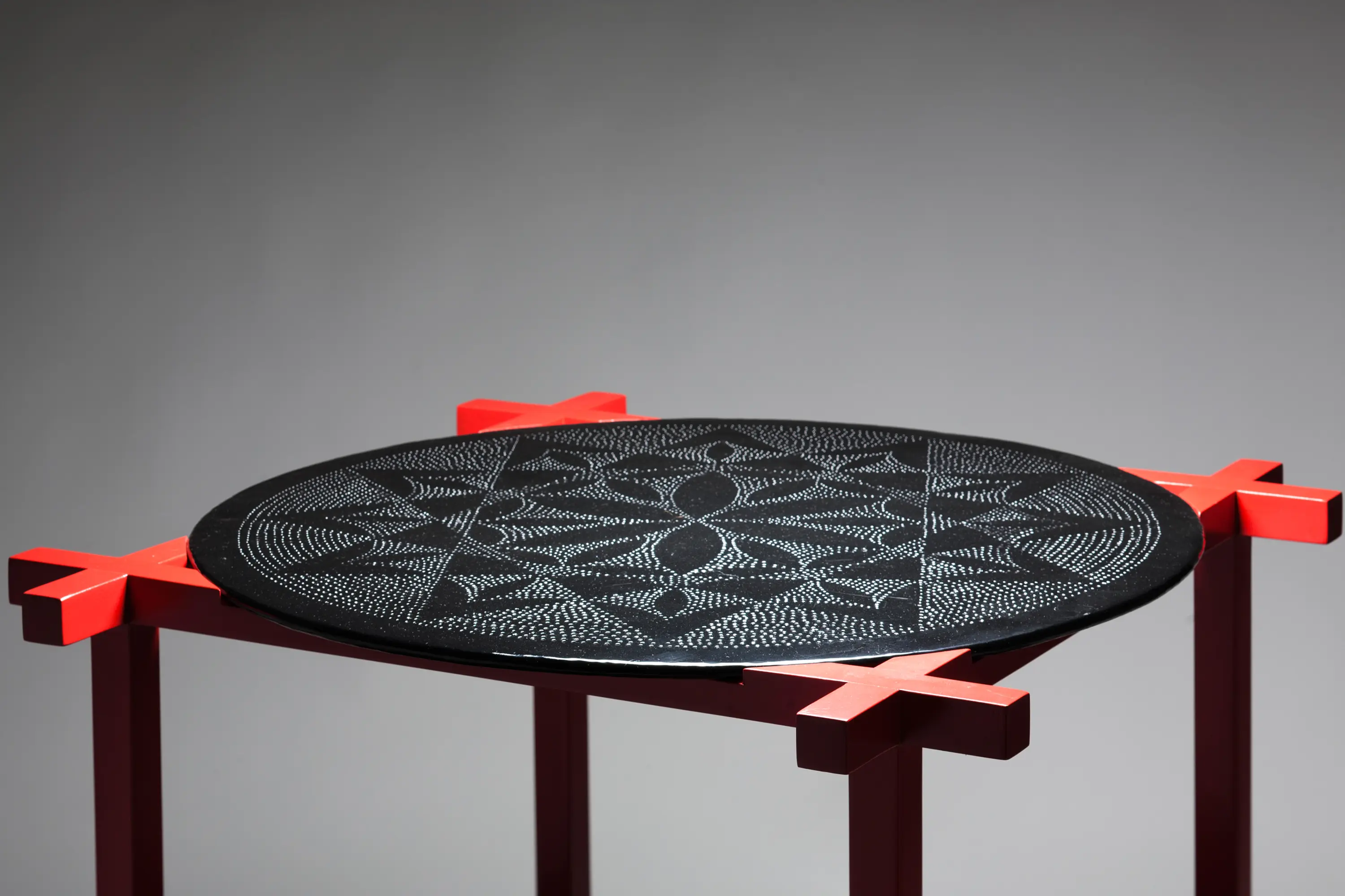 Karen Chekerdjian - Round and Square side and centre table