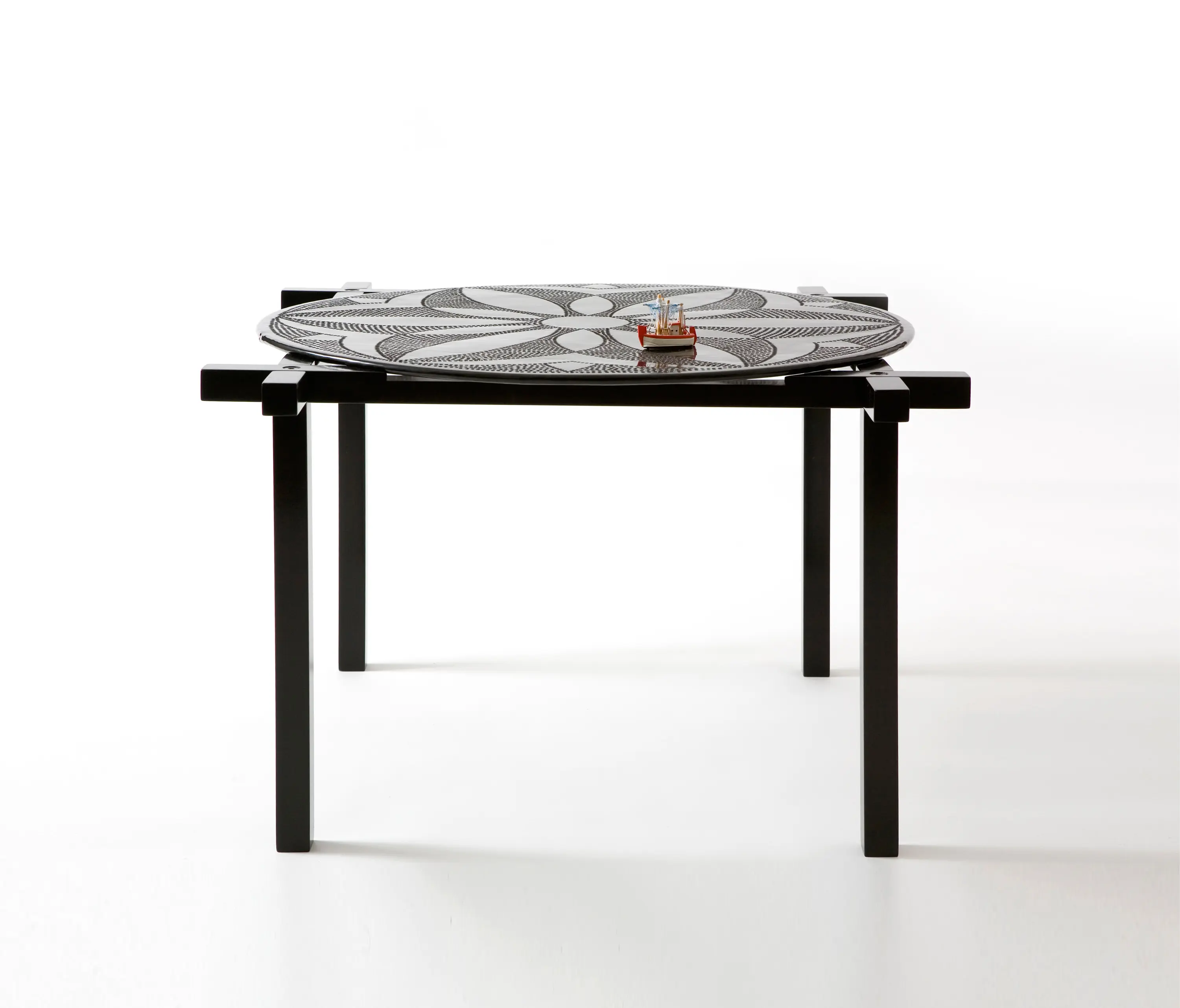 Karen Chekerdjian - Round and Square side and centre table
