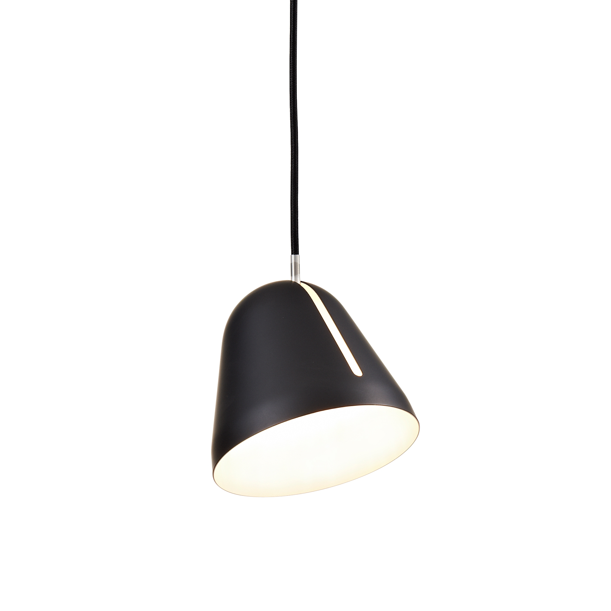 Tilt S pendant light black