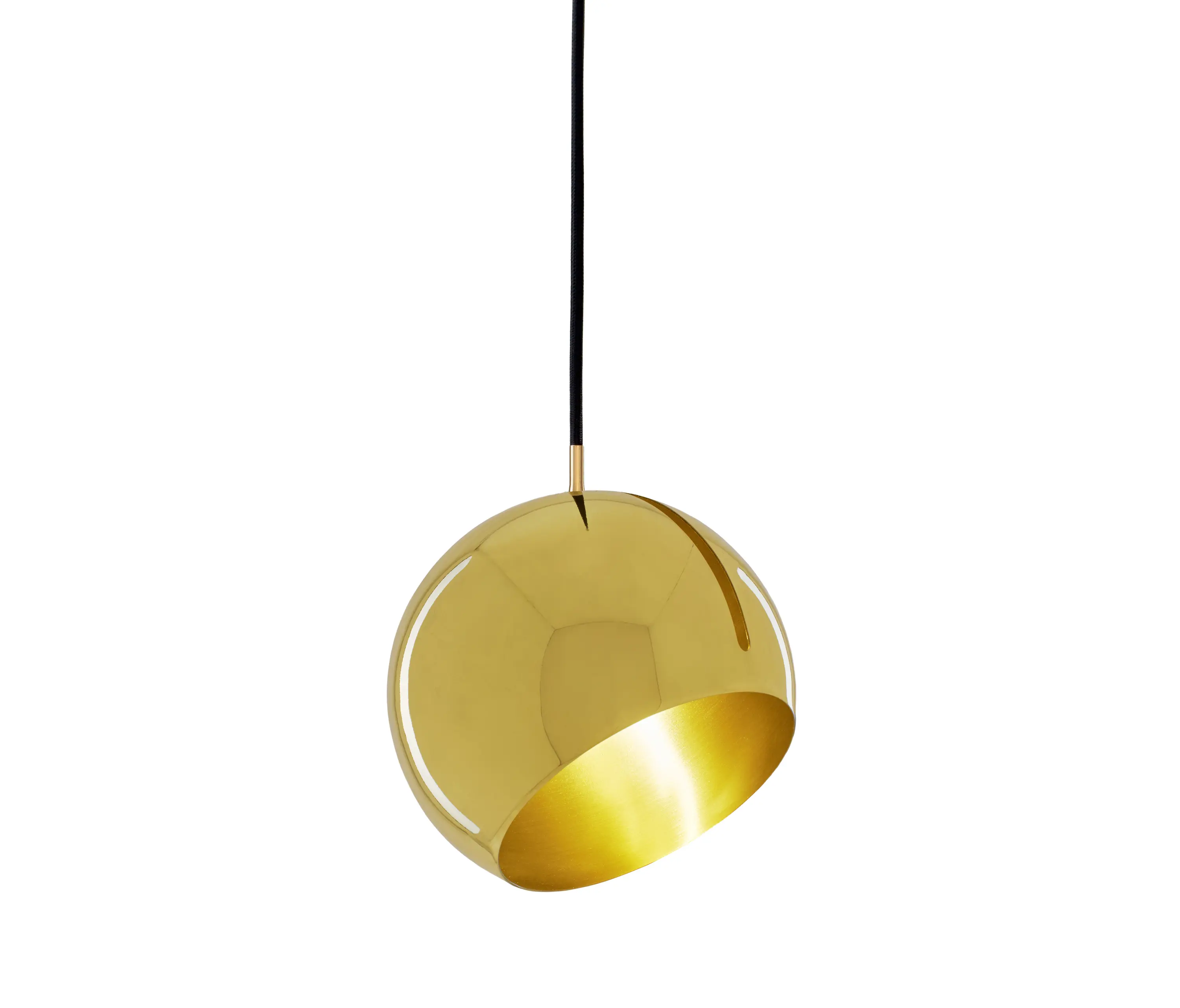 Nyta - Tilt Globe Brass Pendelleuchte