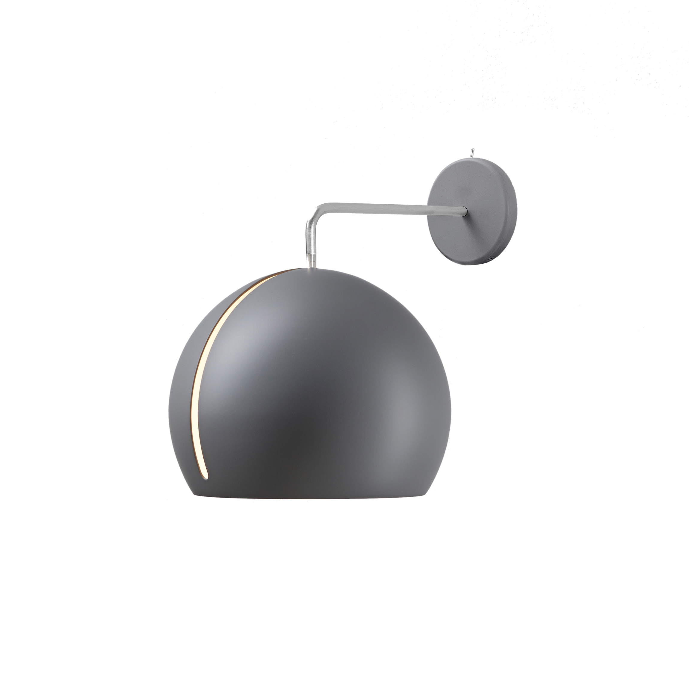 Tilt Globe Wall grau