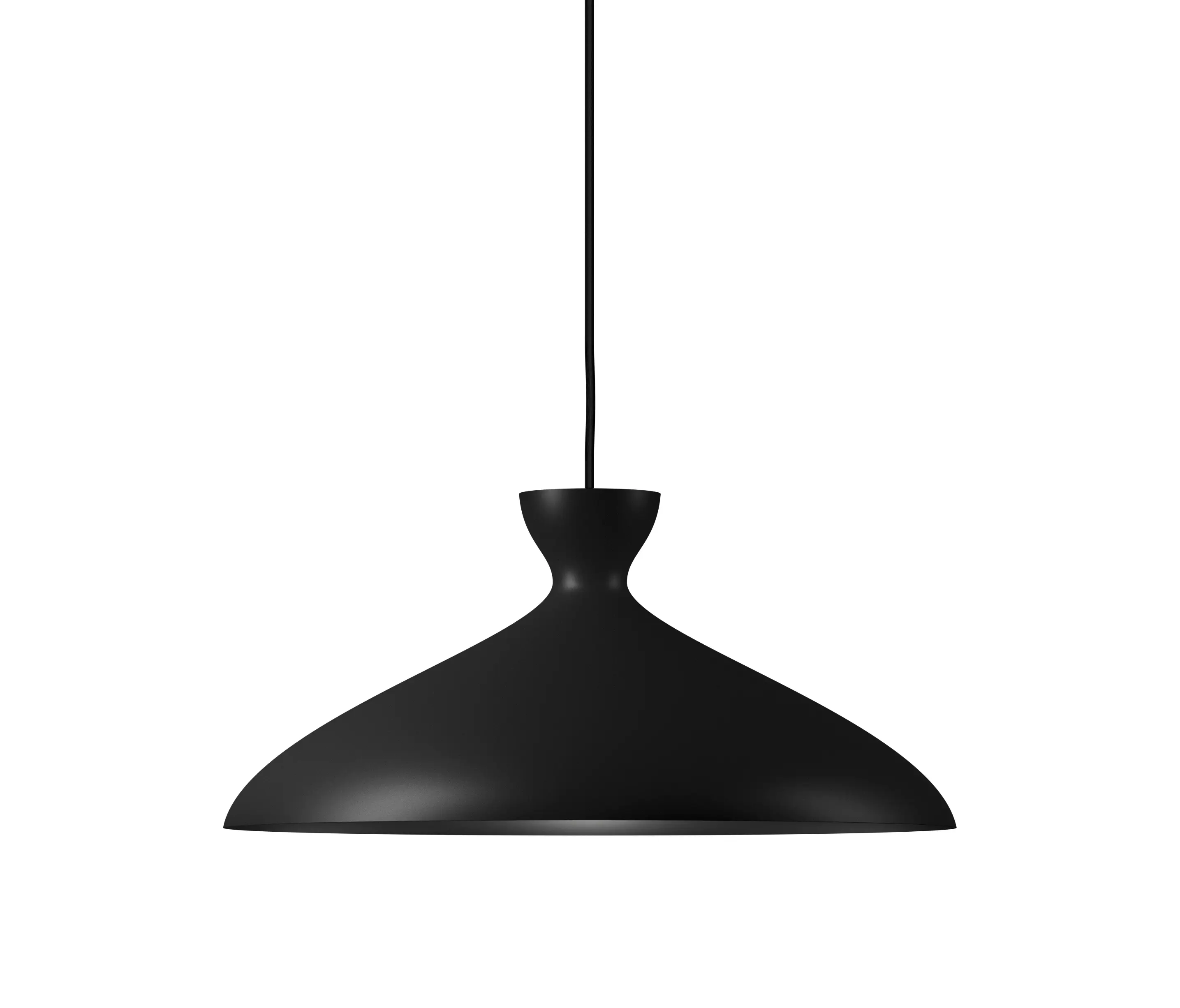 Nyta - Pretty wide pendant light black matt