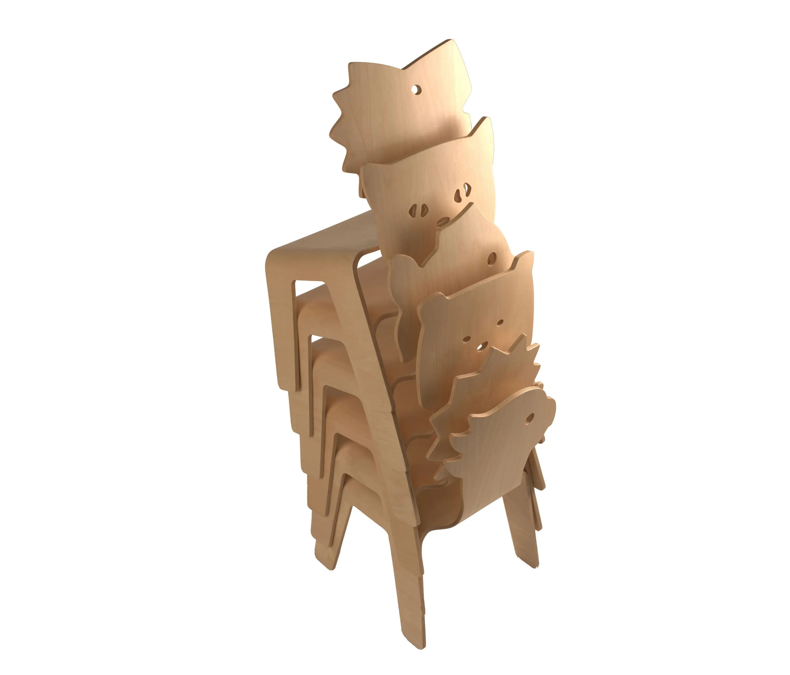 Riga Chair - Chair Creatures beaver