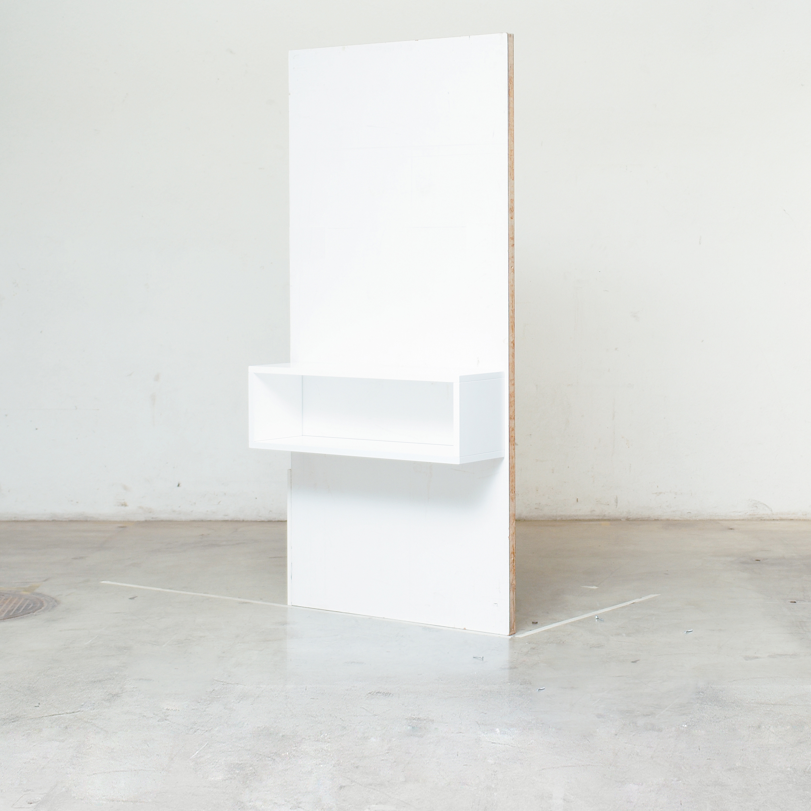 Display product Bedside bench wall mounted from manufacturer Minimöbl
