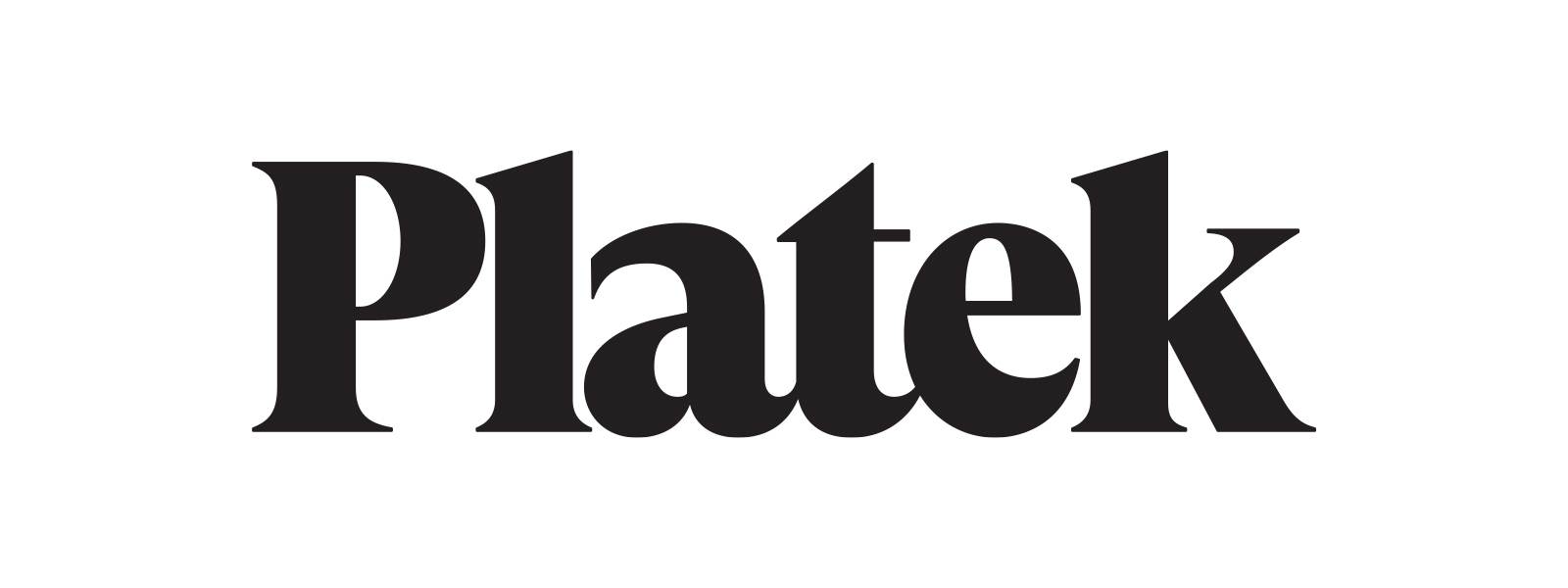 Logo for manufacturer Platek